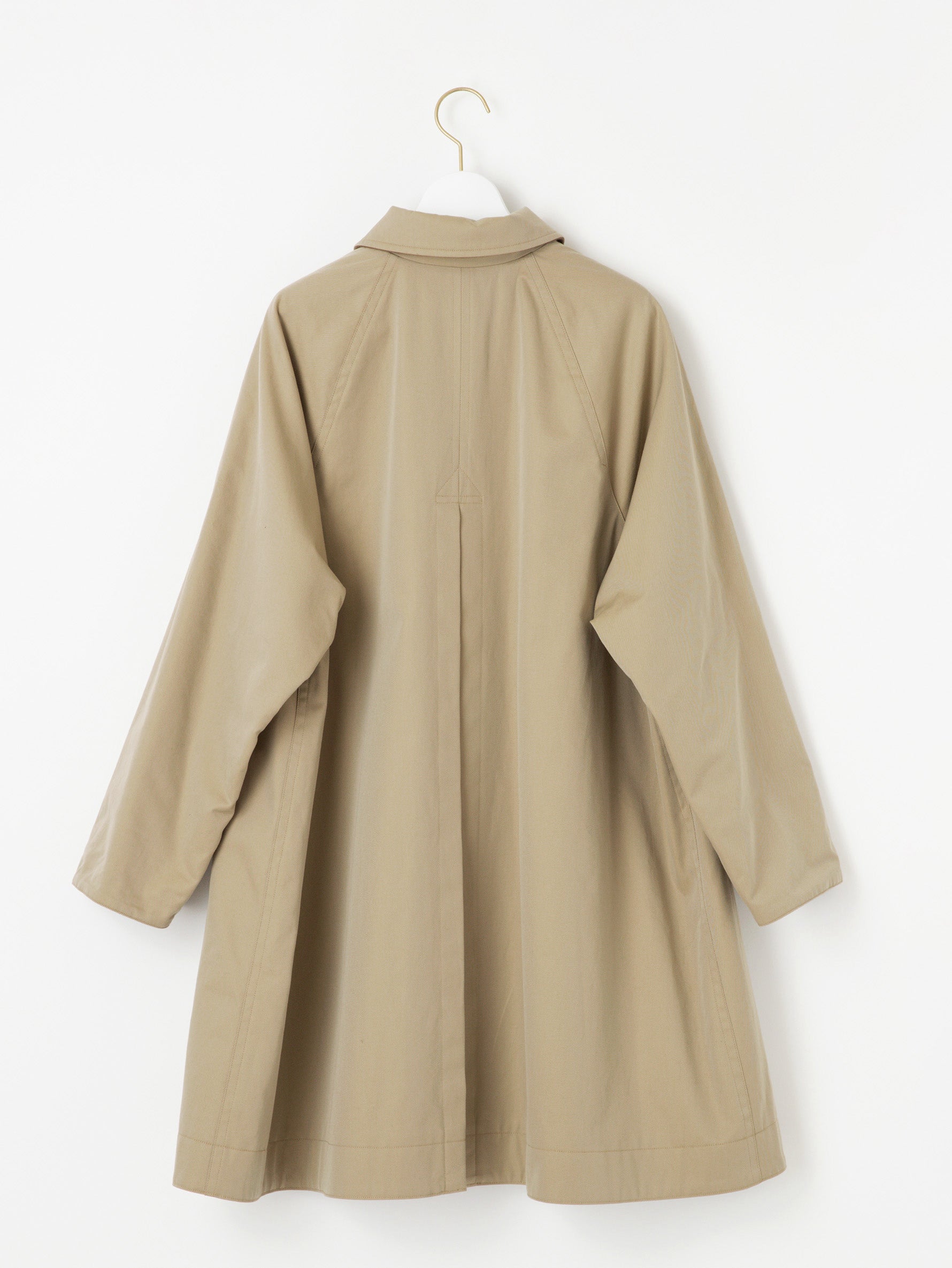 ウールリバーシブルステンカラーコート/TBCA-013