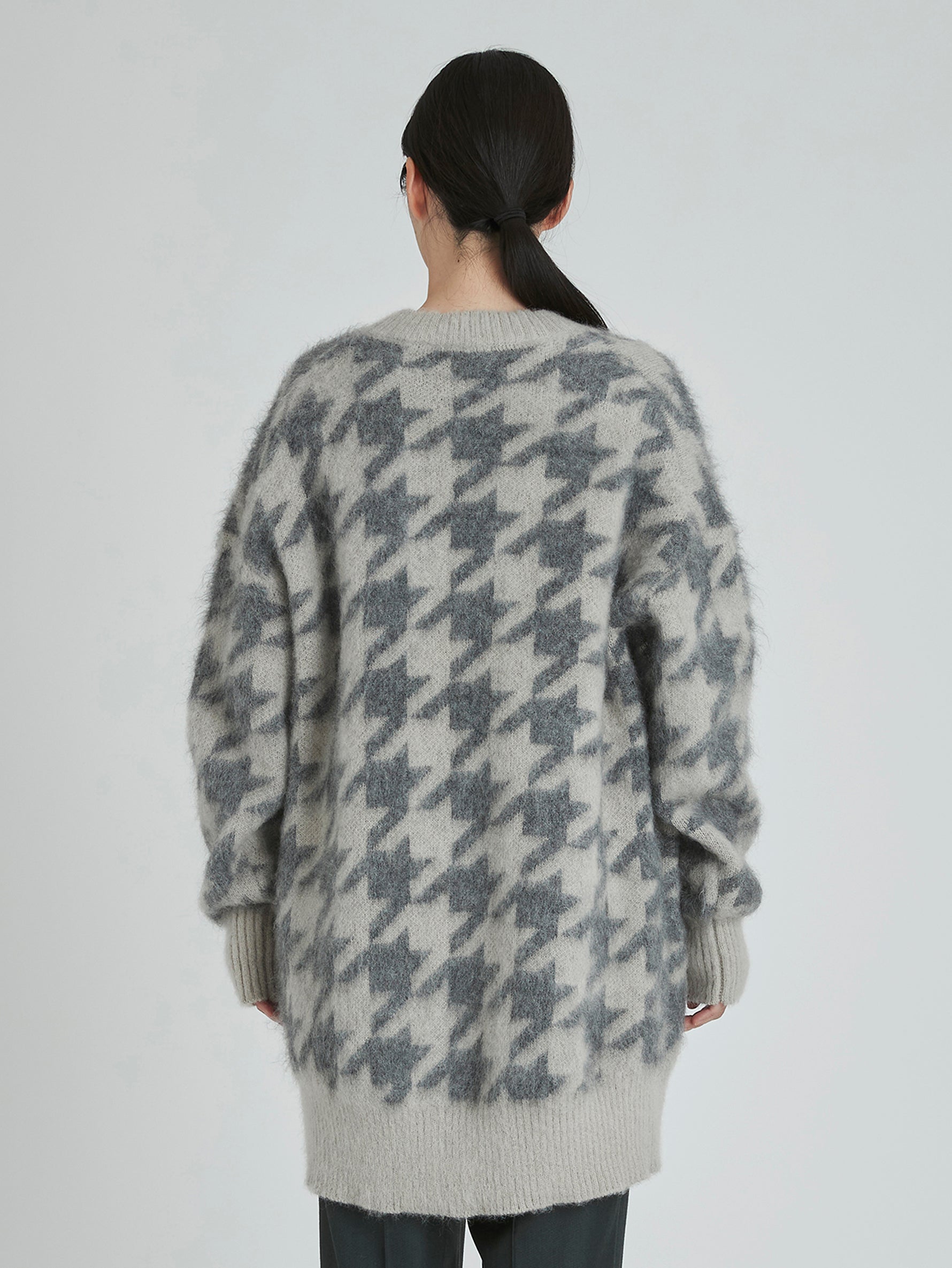 モヘヤジャガードカーディガン/TBCA-451