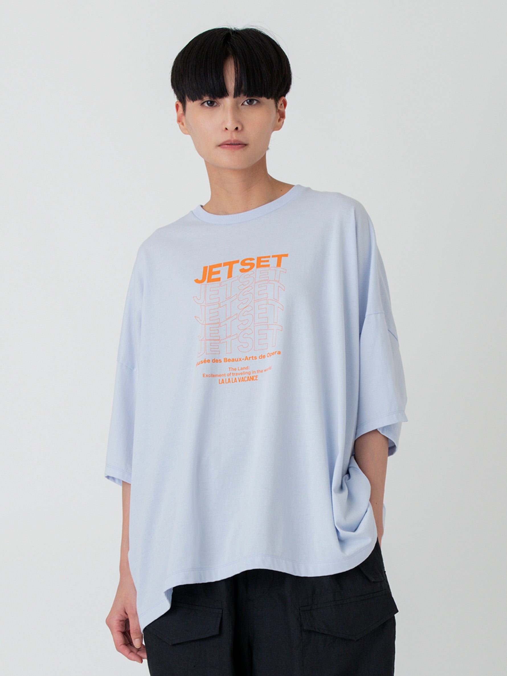 JETSETスクエアTシャツ/TBCS-404