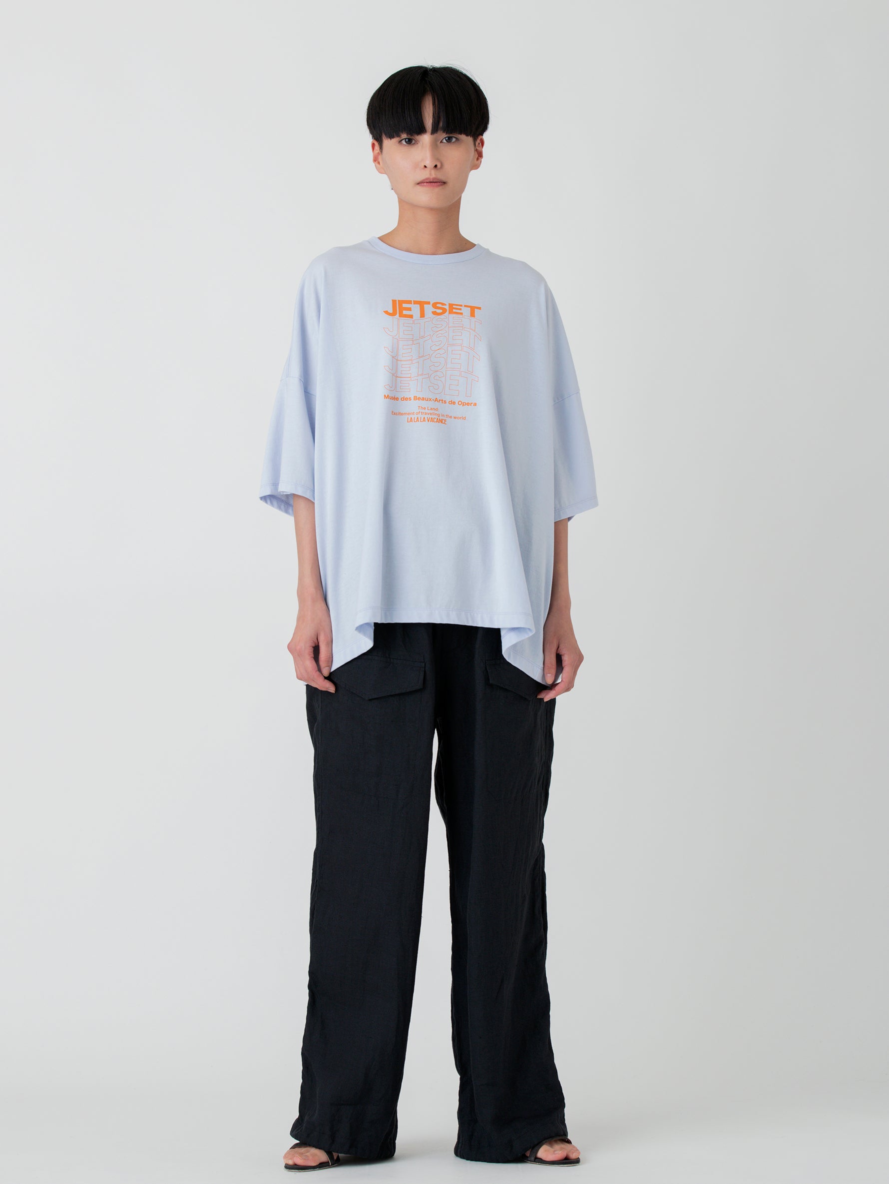 JETSETスクエアTシャツ/TBCS-404