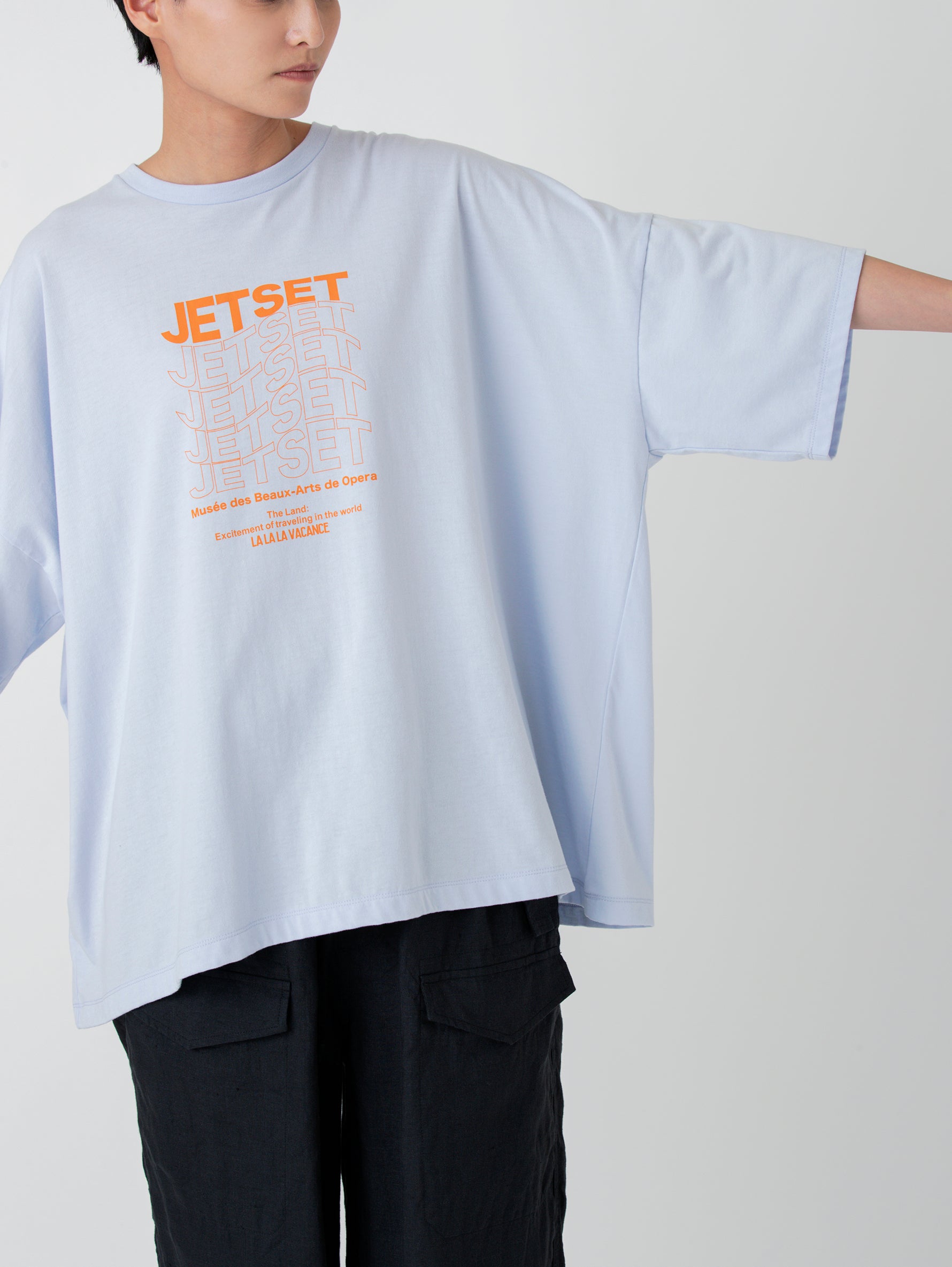 JETSETスクエアTシャツ/TBCS-404