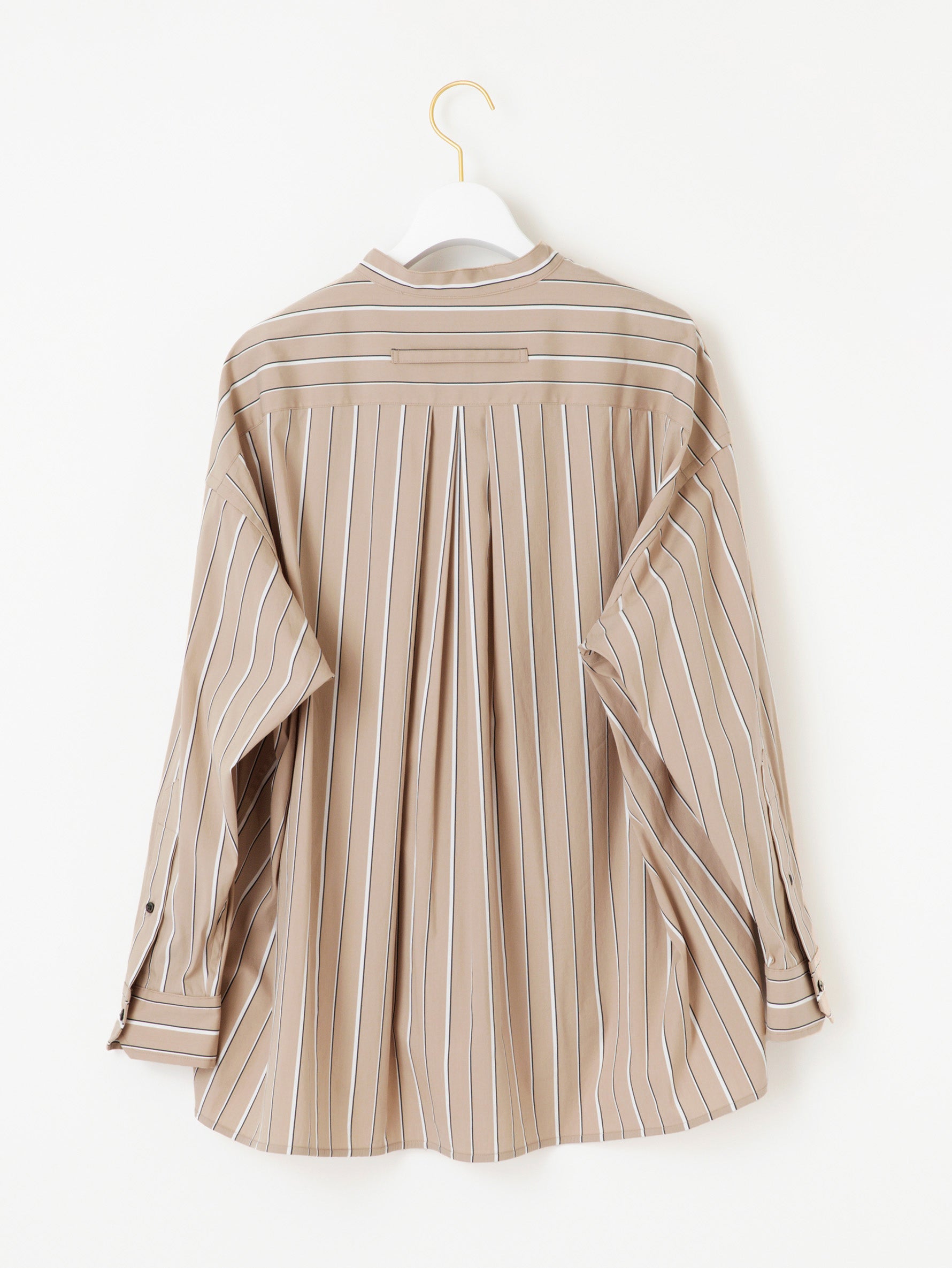 ノーカラースクエアビッグシャツ/TBCA-132