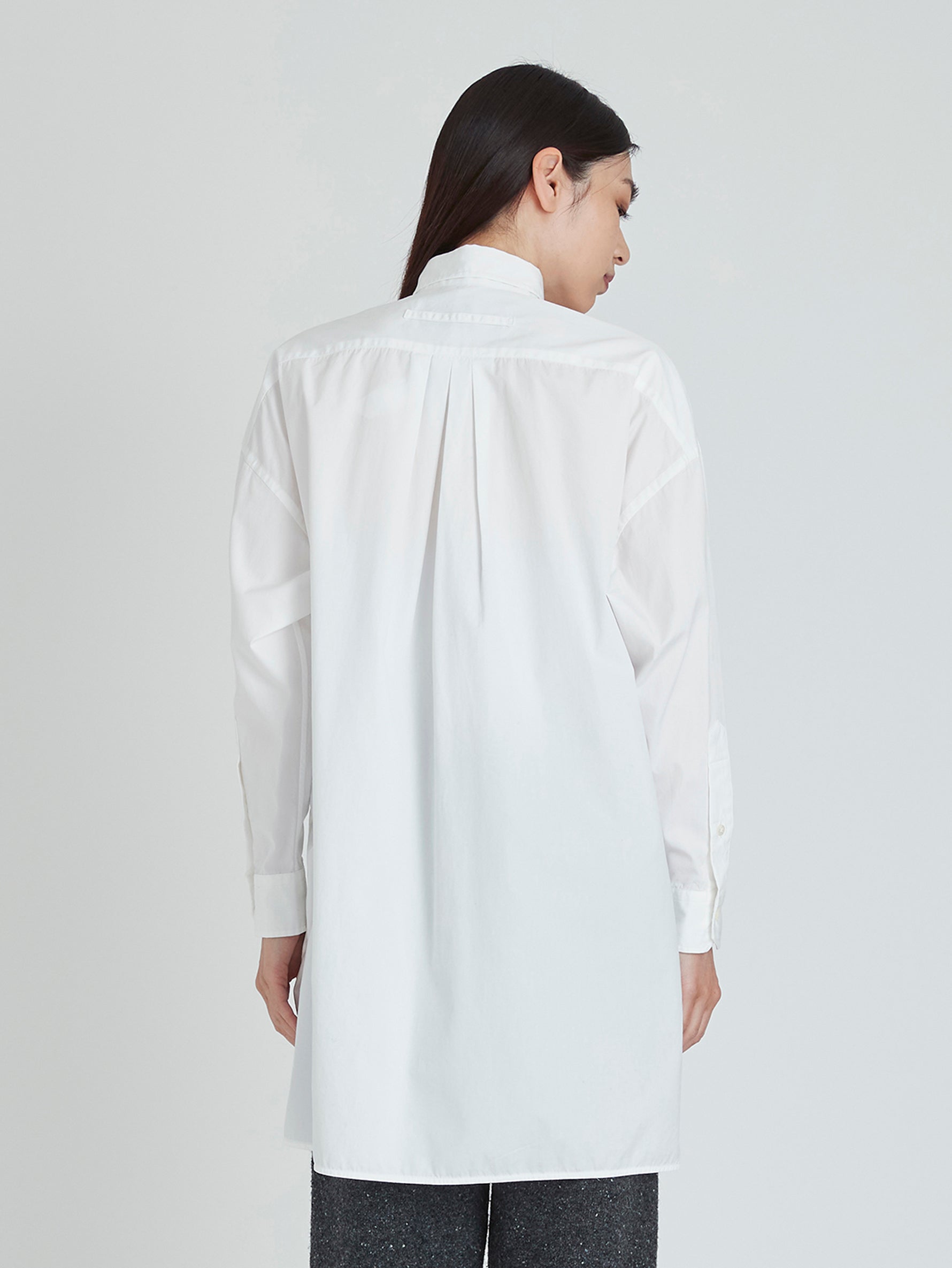 スリットチュニックシャツwash/TBCA-114