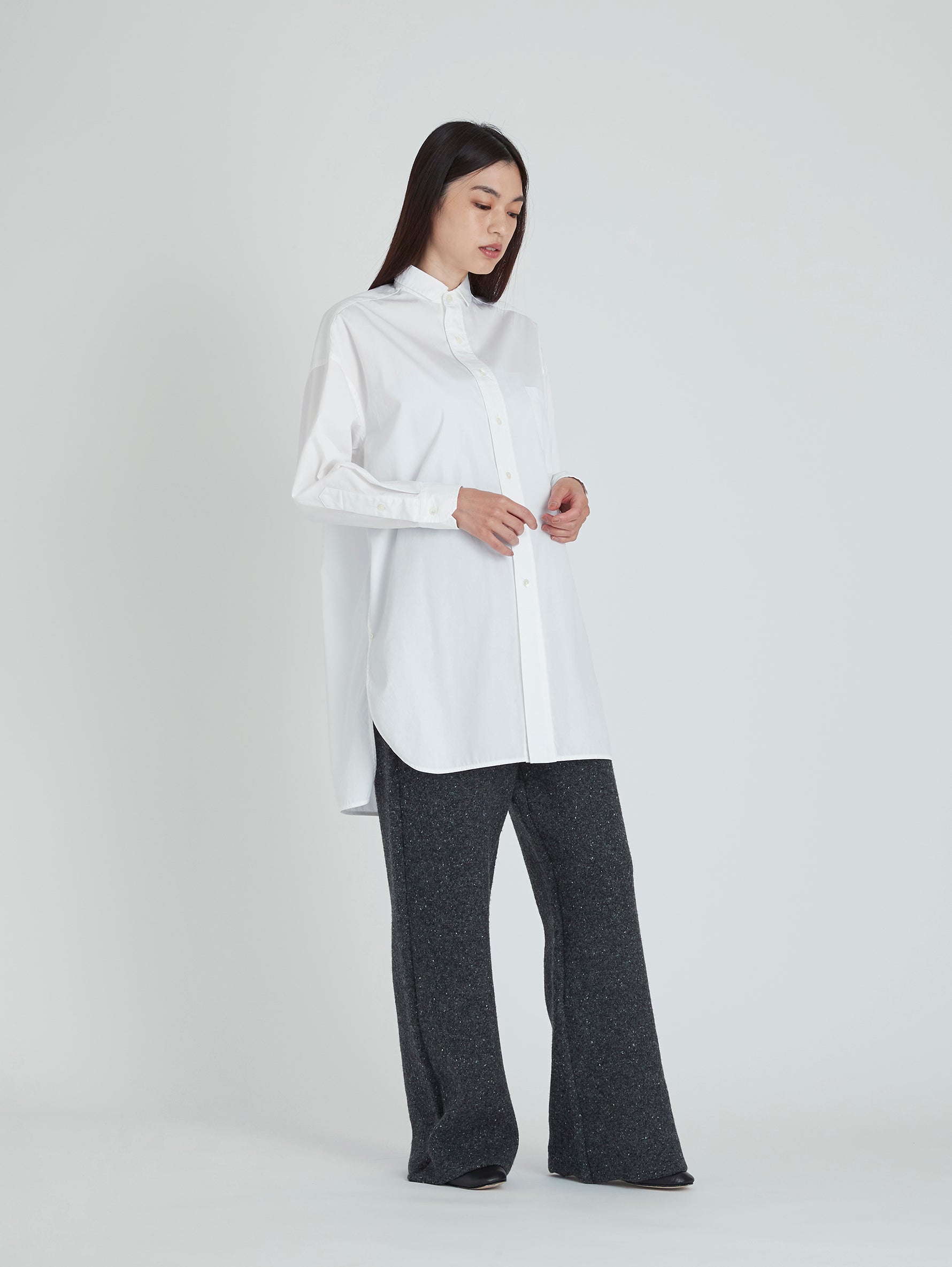 スリットチュニックシャツwash/TBCA-114