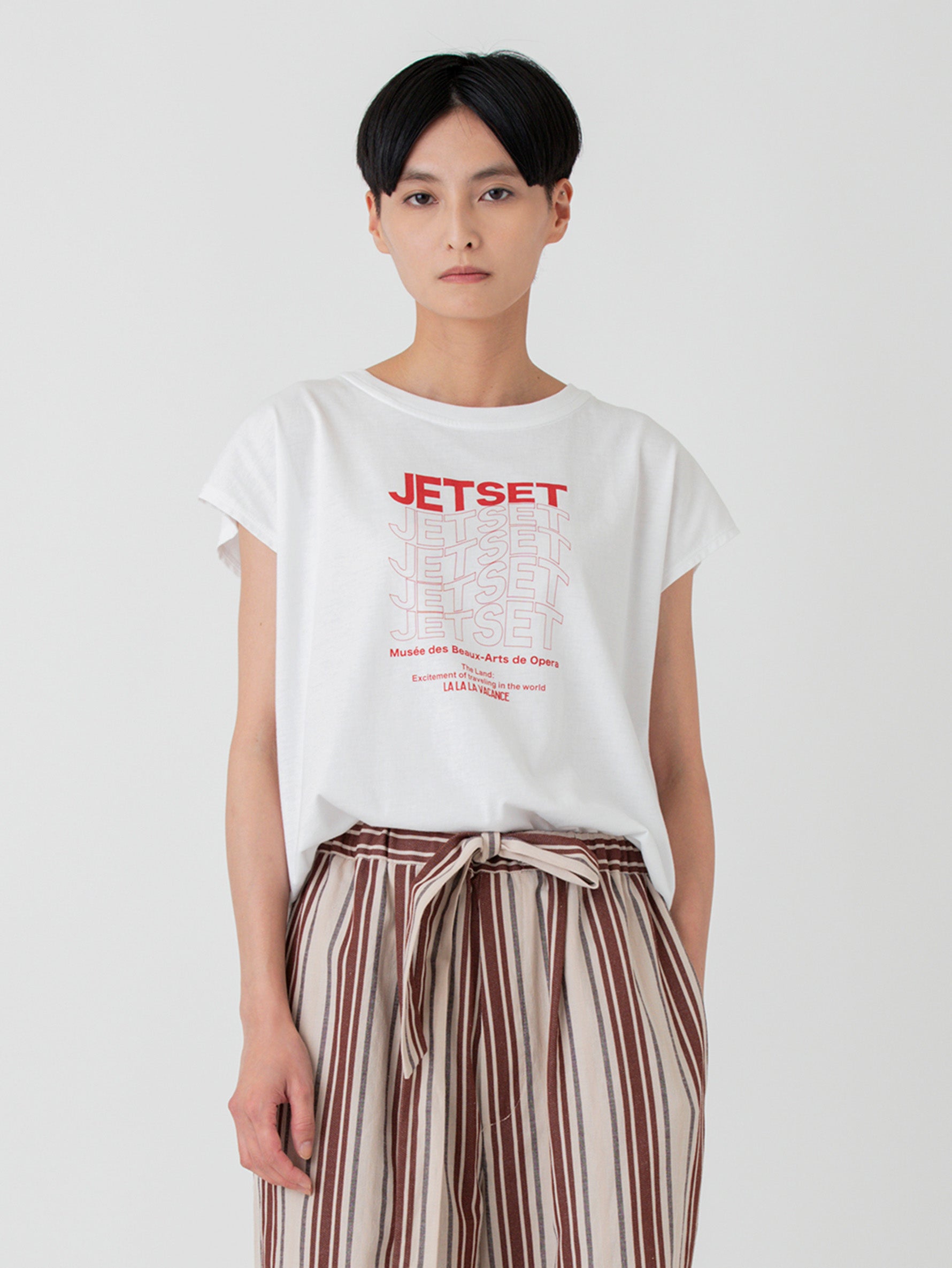 JETSETフレンチTシャツ/TBCS-394