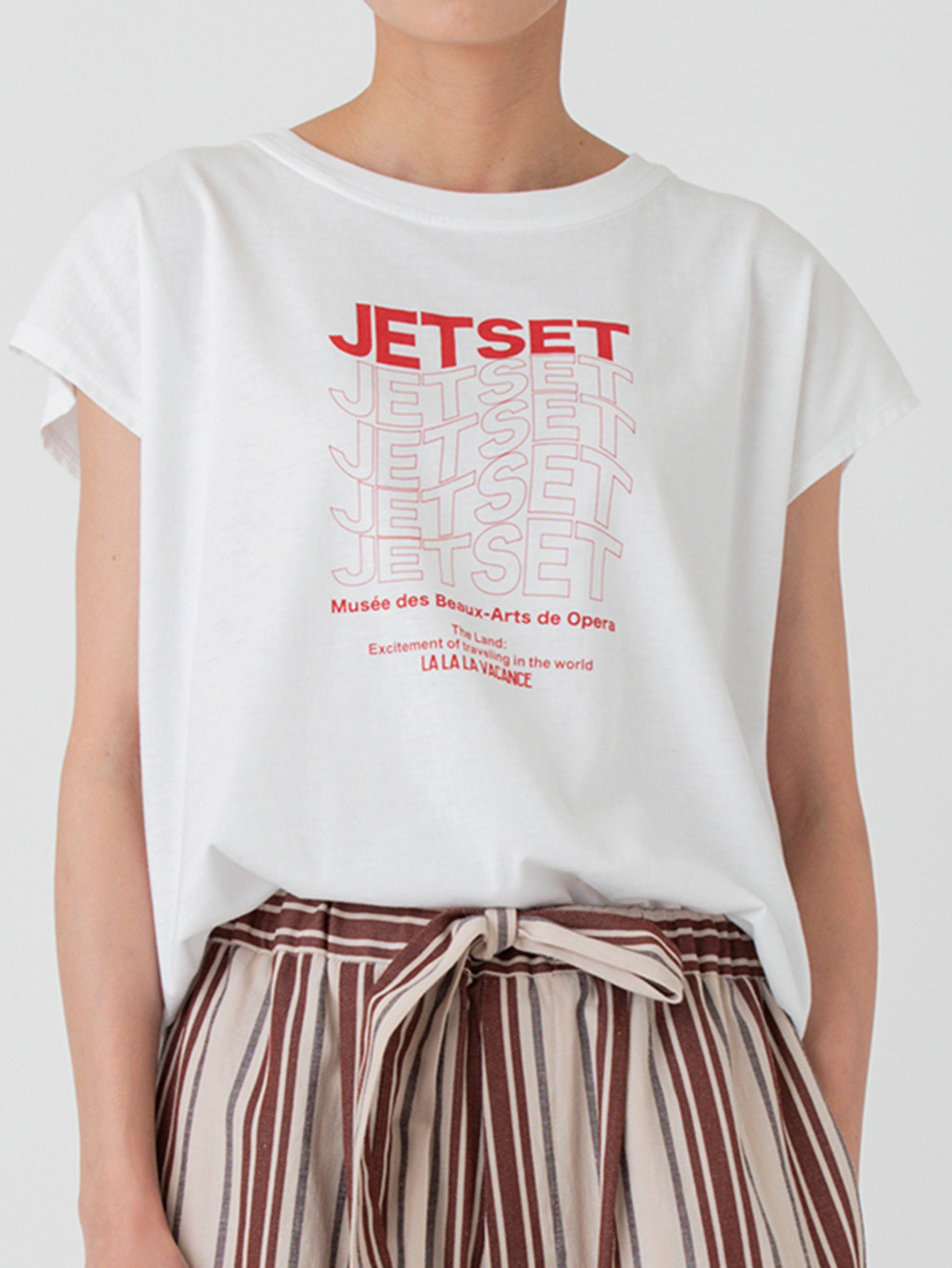 JETSETフレンチTシャツ/TBCS-394