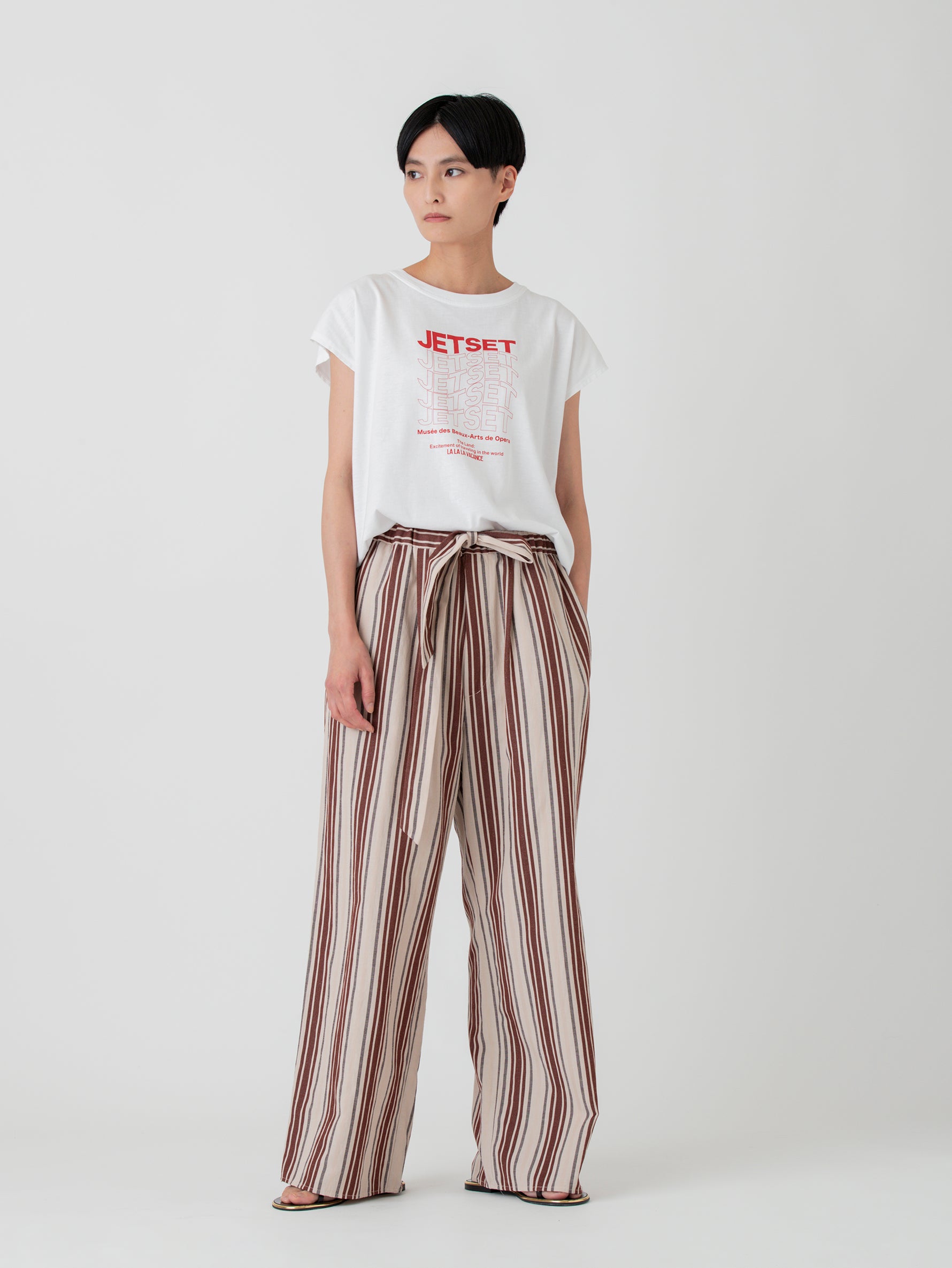 JETSETフレンチTシャツ/TBCS-394