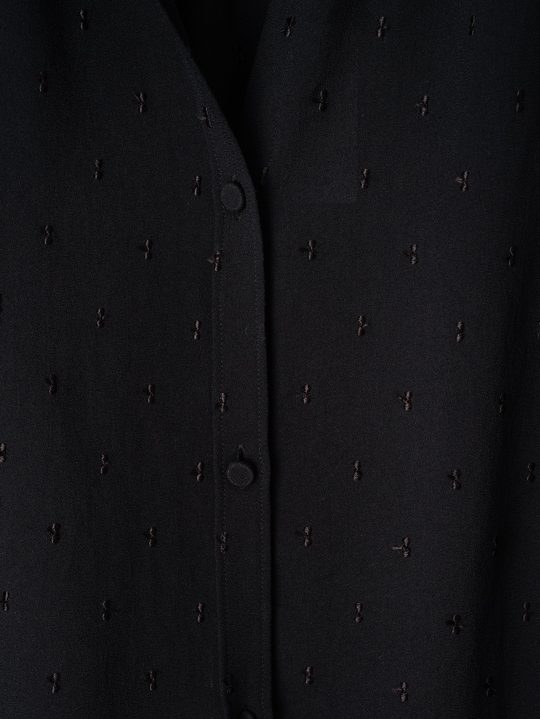 ドットエンブロイダリーブラウス/TBEA-181