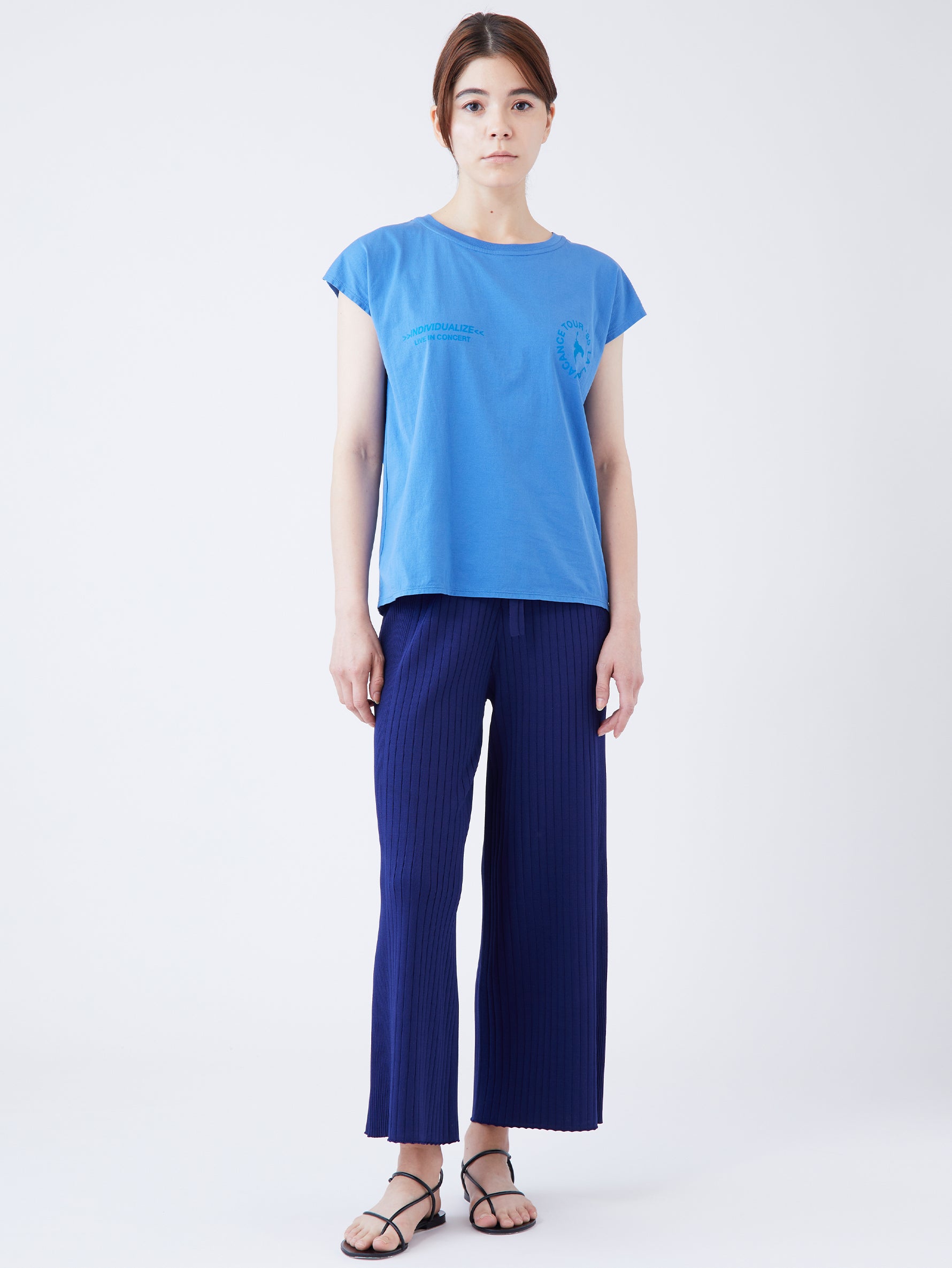 INDIVIDUALIZE フレンチTシャツ/TBBS-402