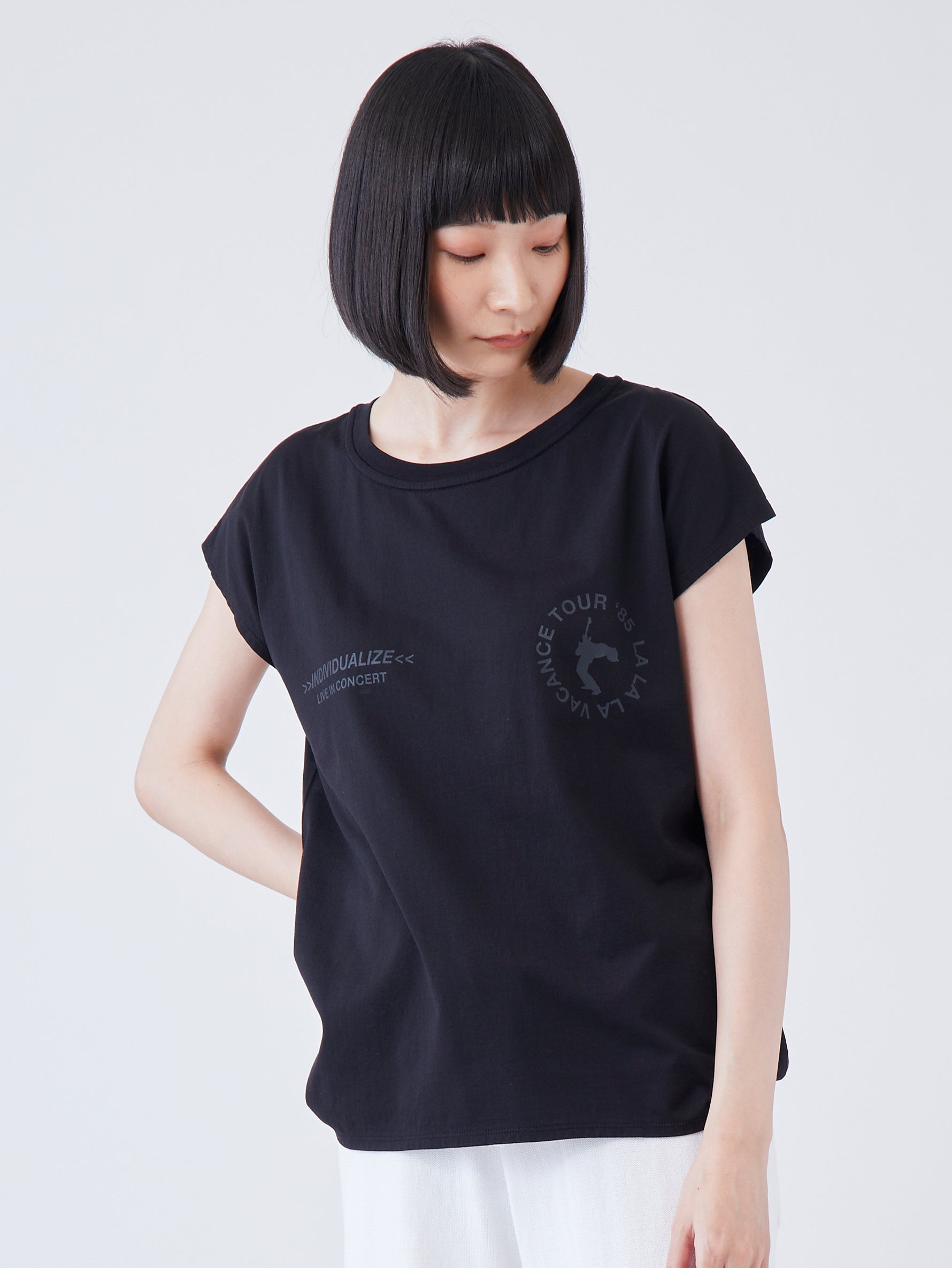 INDIVIDUALIZE フレンチTシャツ/TBBS-402