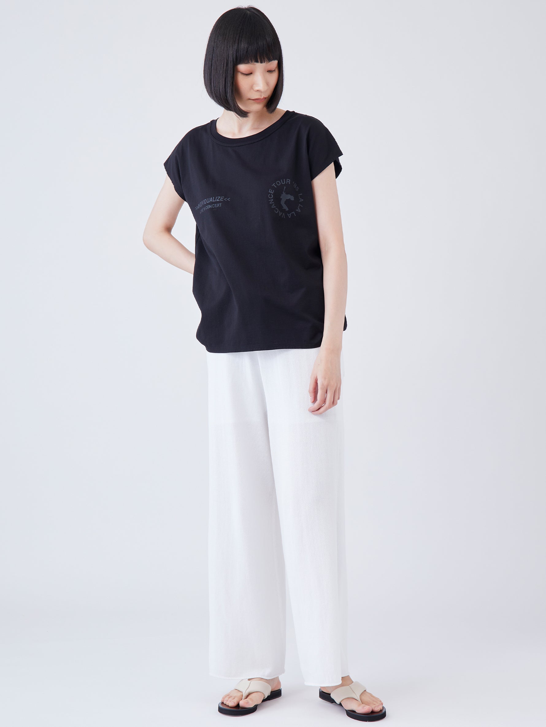 INDIVIDUALIZE フレンチTシャツ/TBBS-402