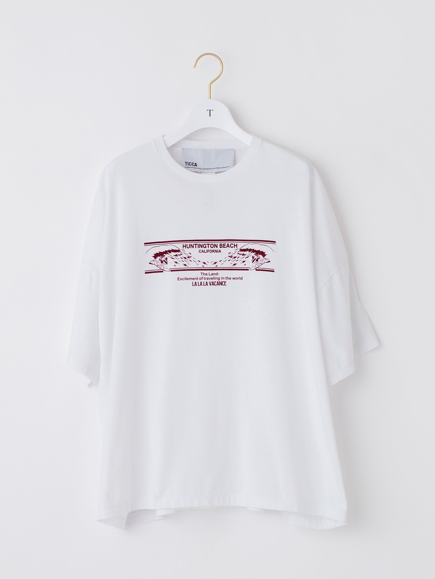 HUNTINGRTONスクエアTシャツ/TBCS-403