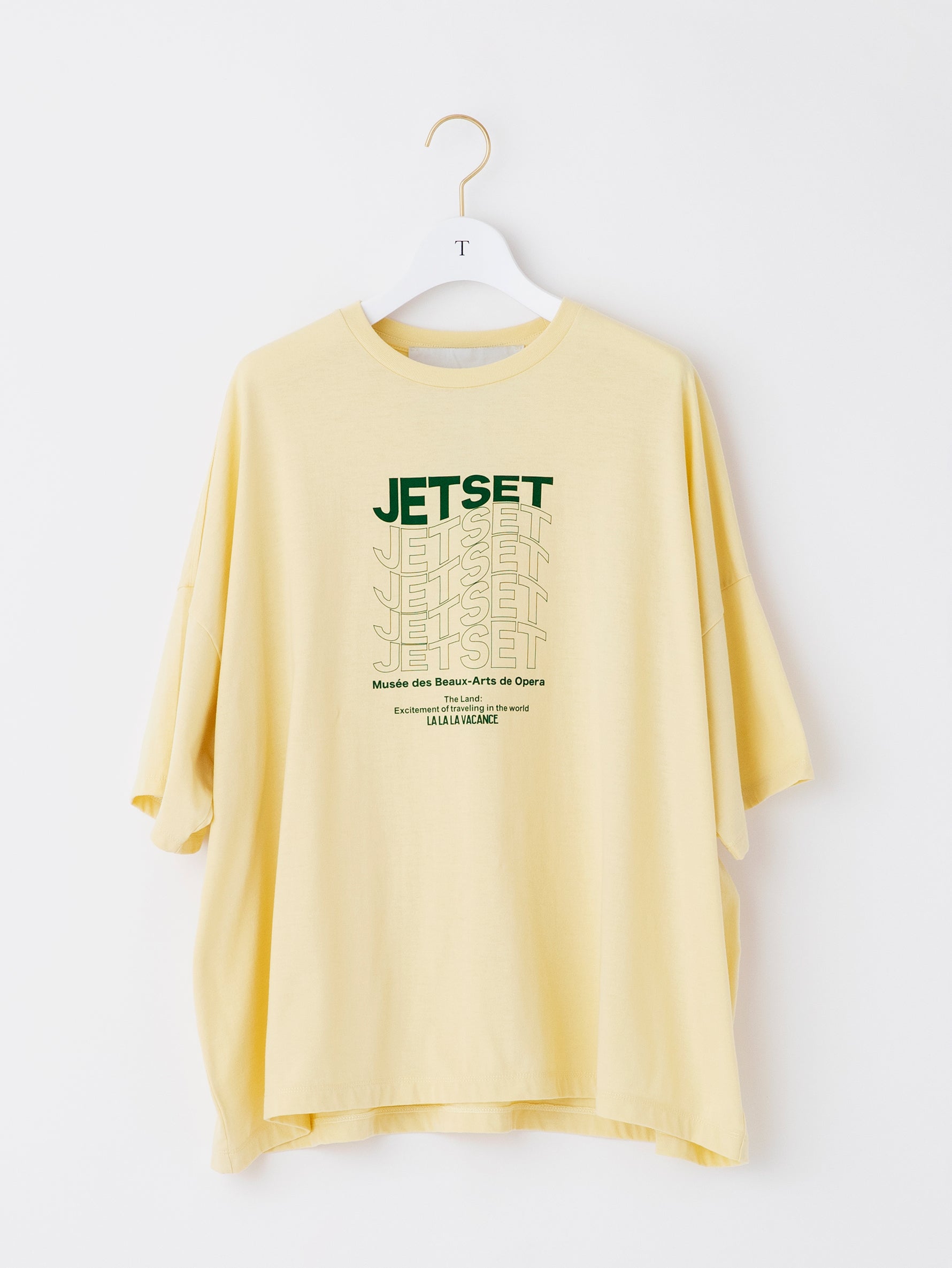 JETSETスクエアTシャツ/TBCS-404