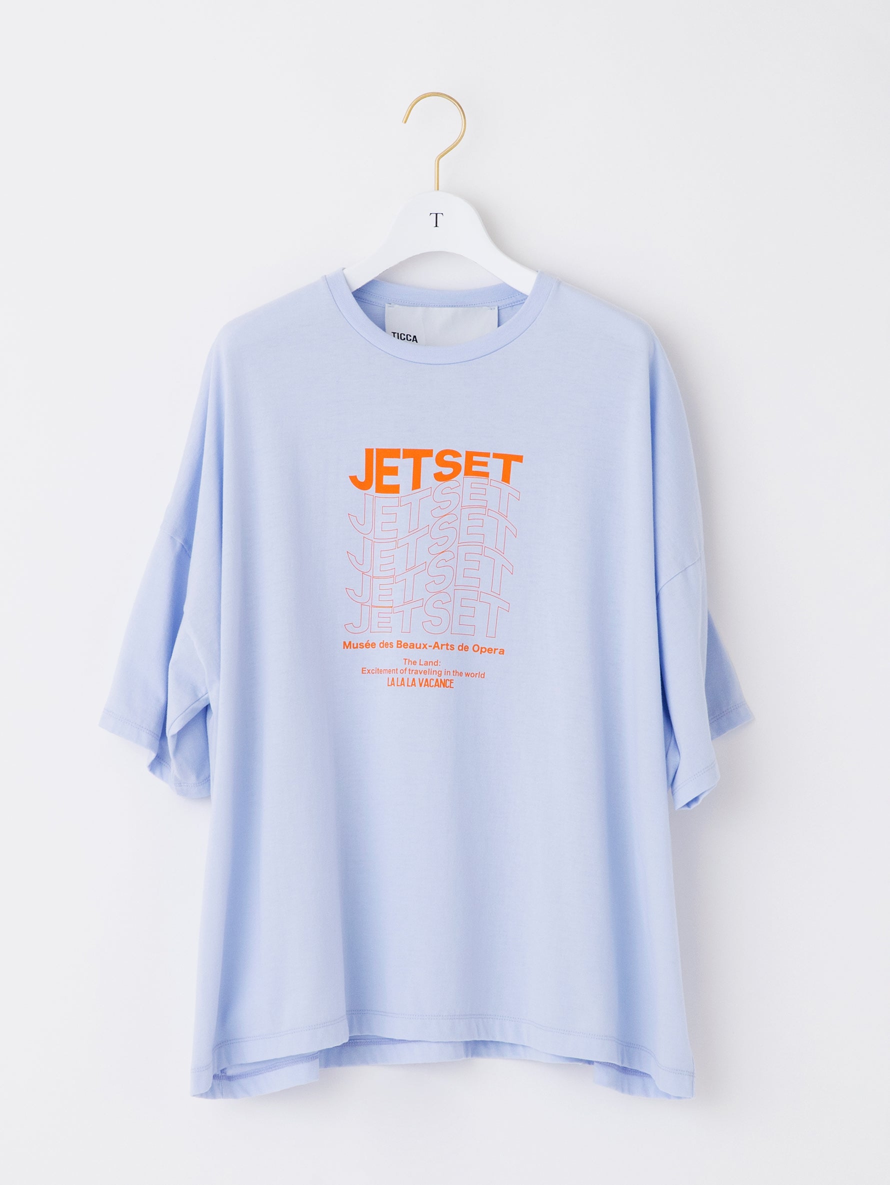 JETSETスクエアTシャツ/TBCS-404