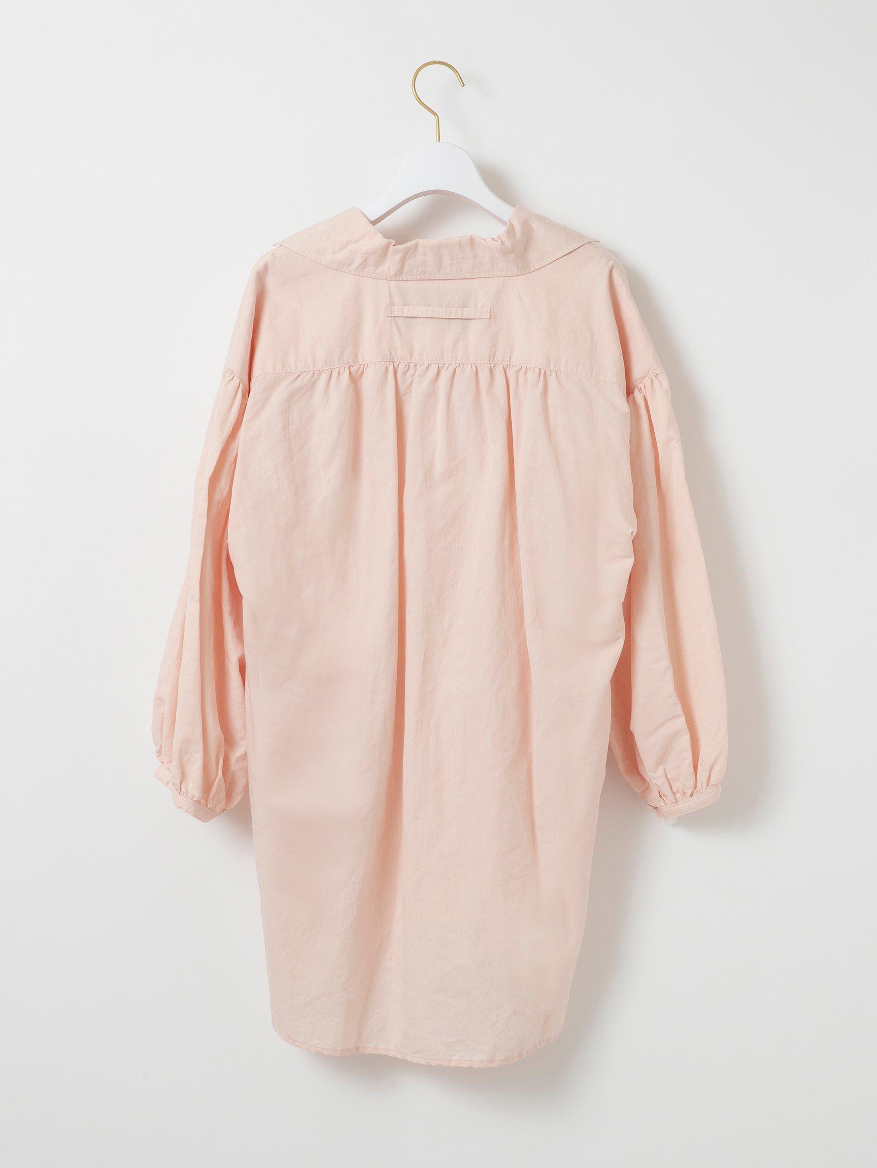 コットンリネンレースアップシャツ/TBDS-022