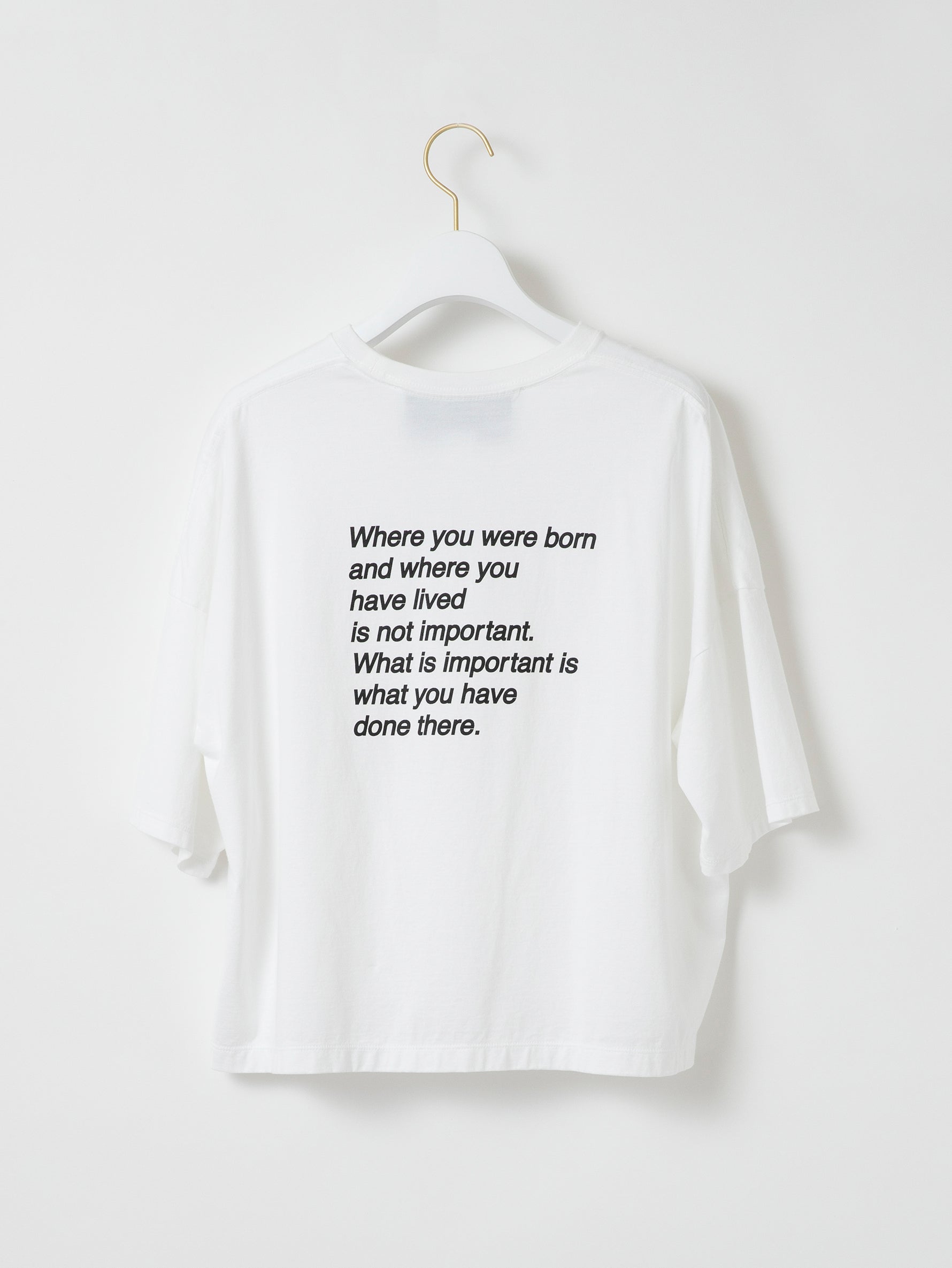 VENERABLEスクエアプリントTシャツ/TBDS-201