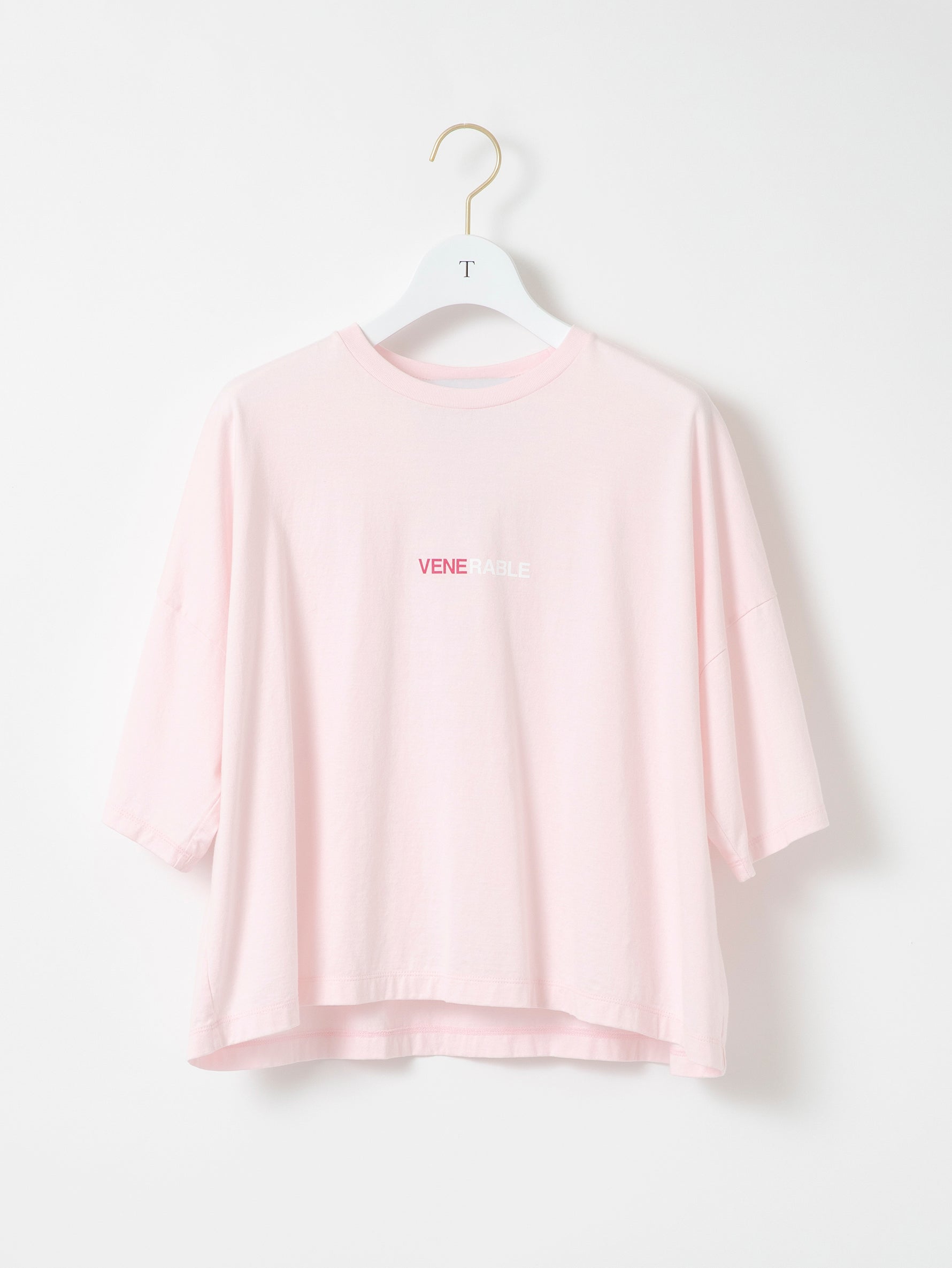 VENERABLEスクエアプリントTシャツ/TBDS-201
