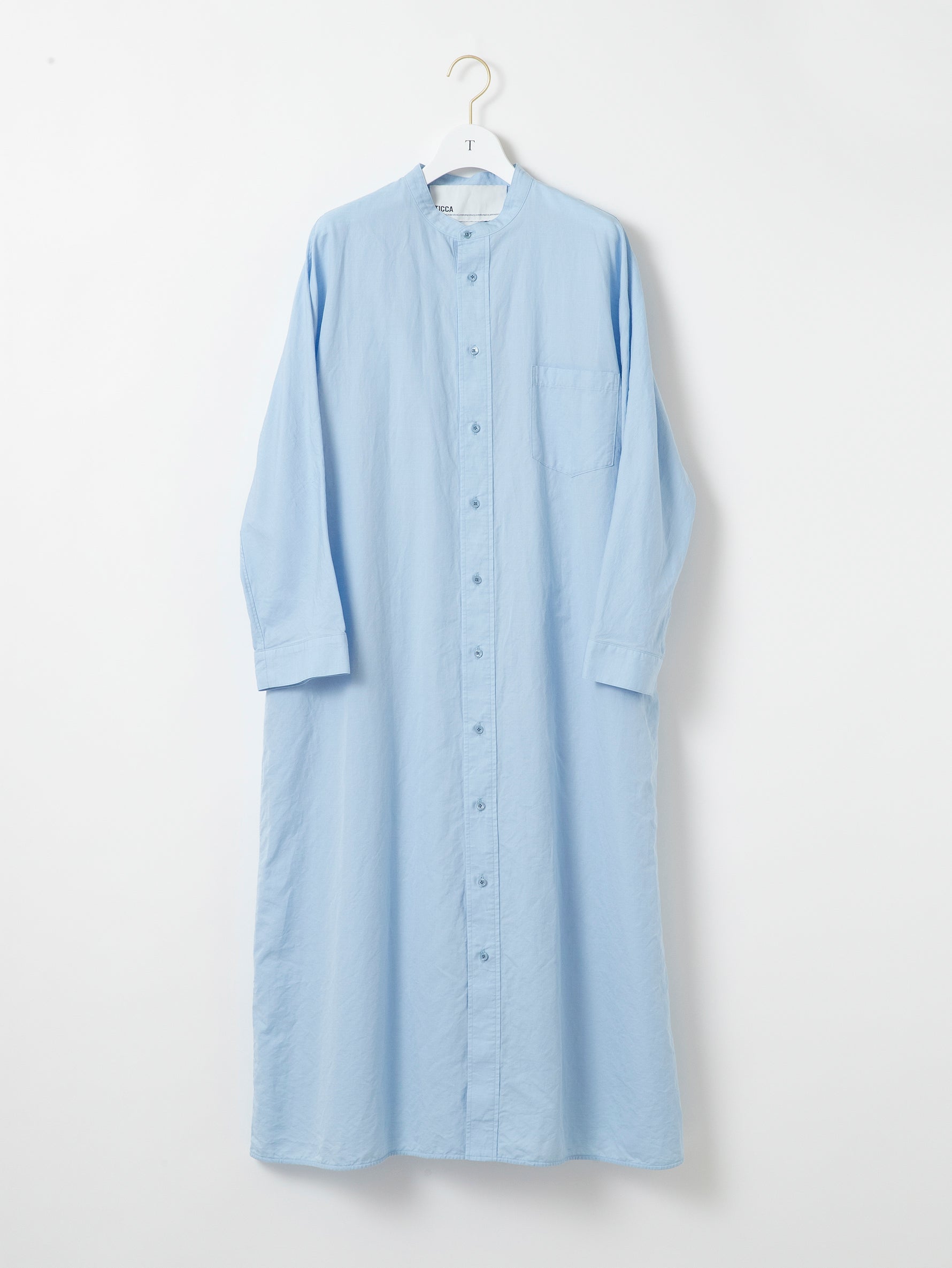 コットンリネンテントシャツワンピース/TBDS-024