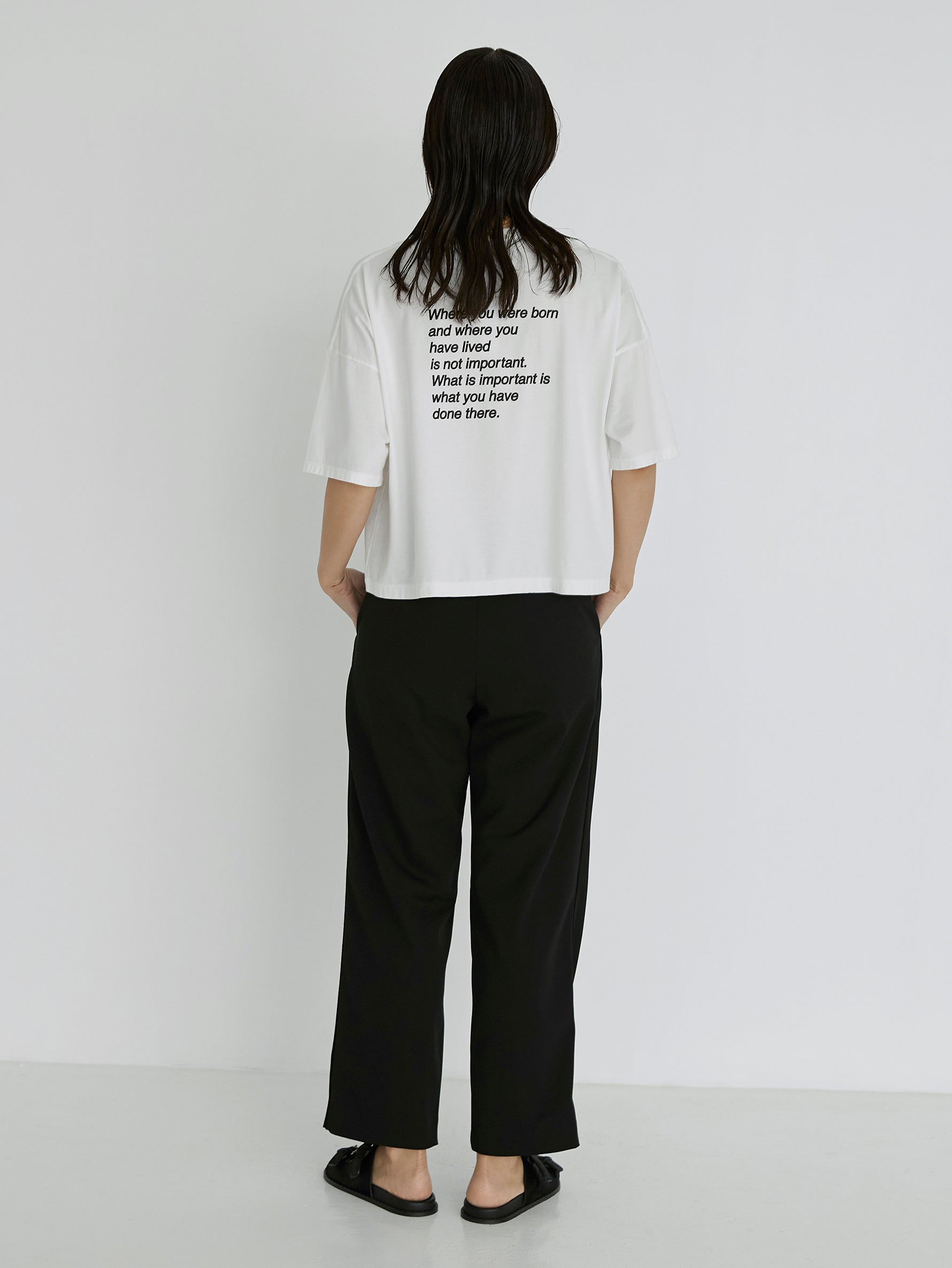 VENERABLEスクエアプリントTシャツ/TBDS-201
