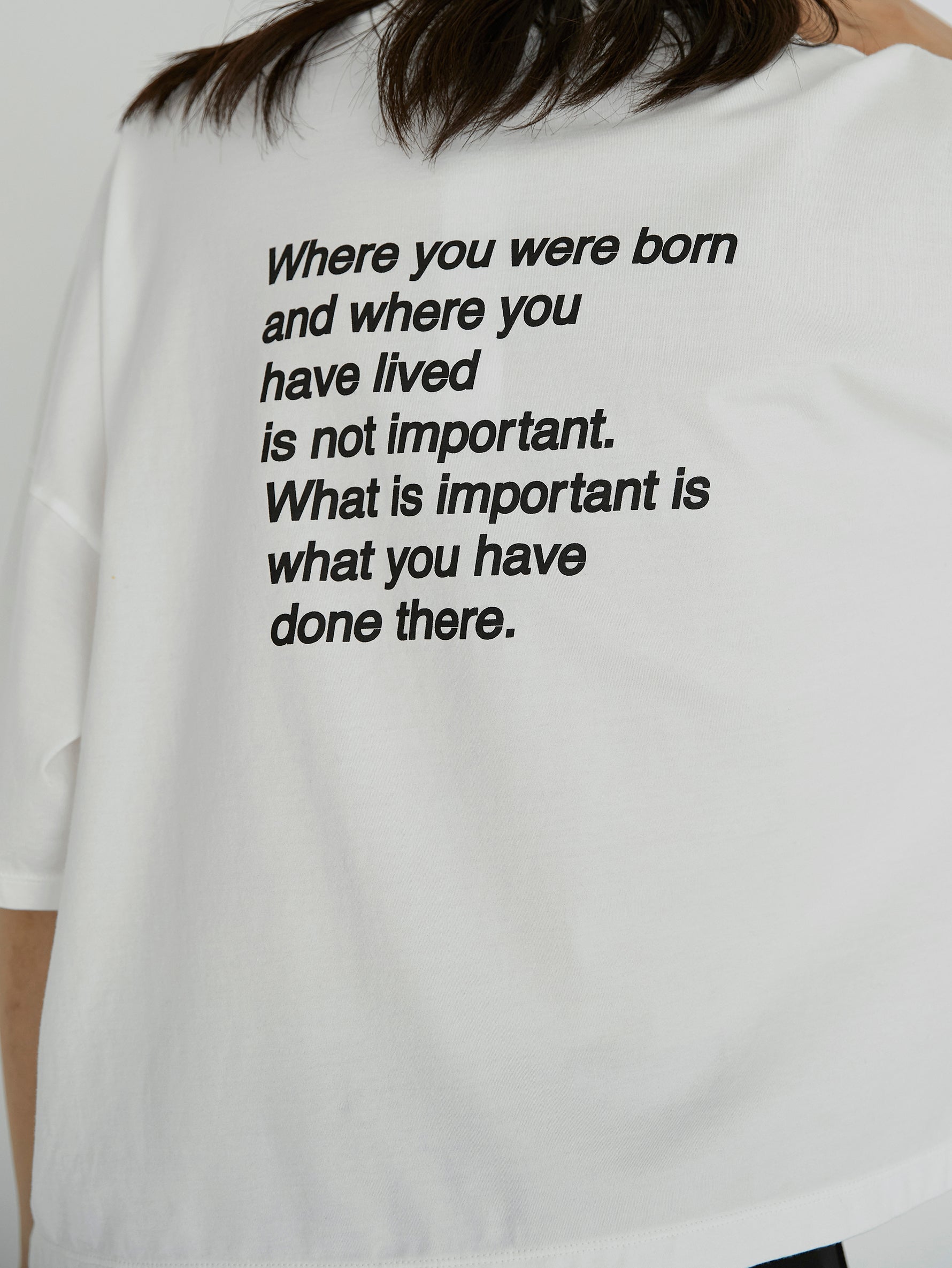 VENERABLEスクエアプリントTシャツ/TBDS-201
