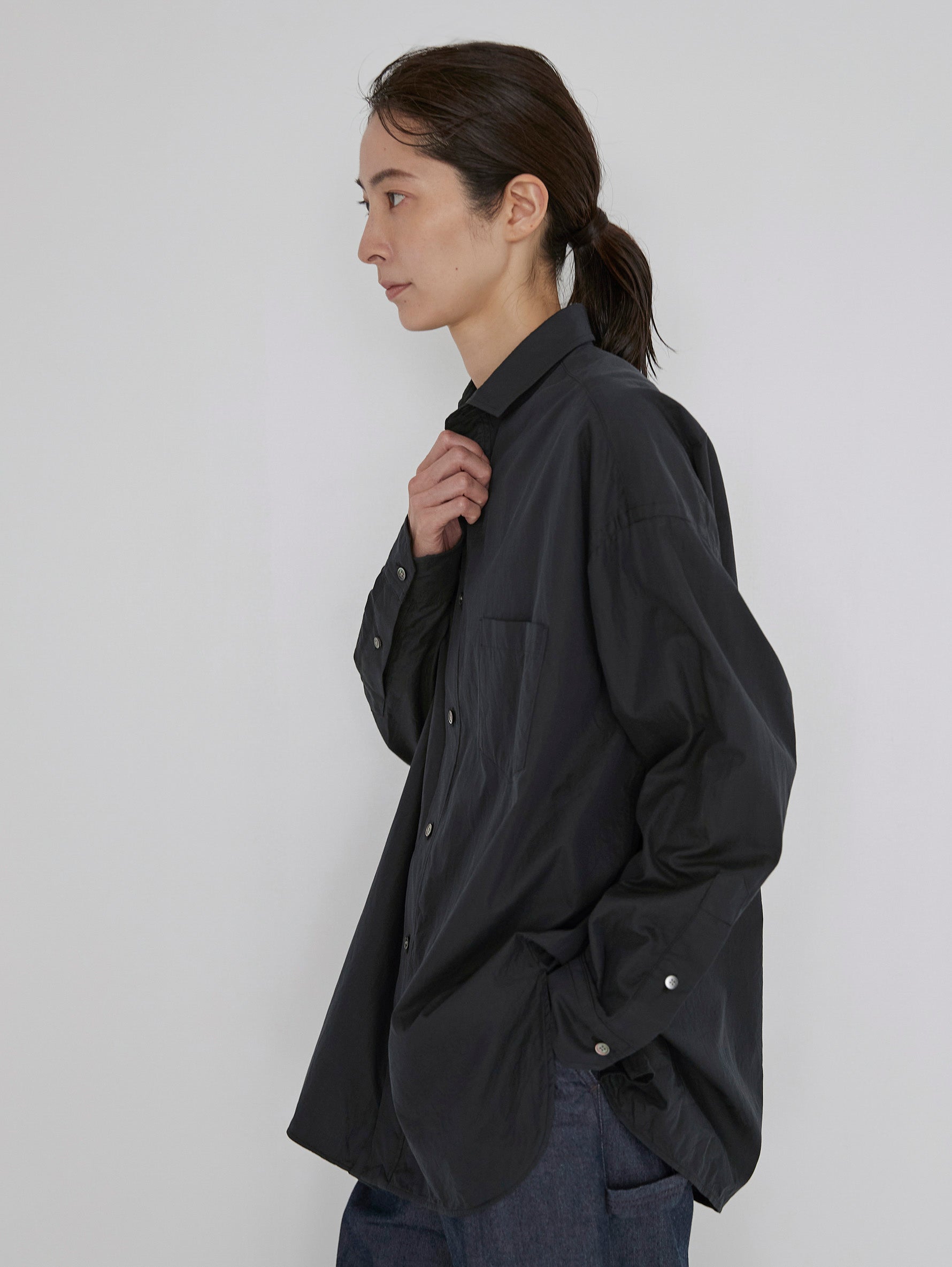 プレミアムスクエアビッグシャツuni/TBDS-002