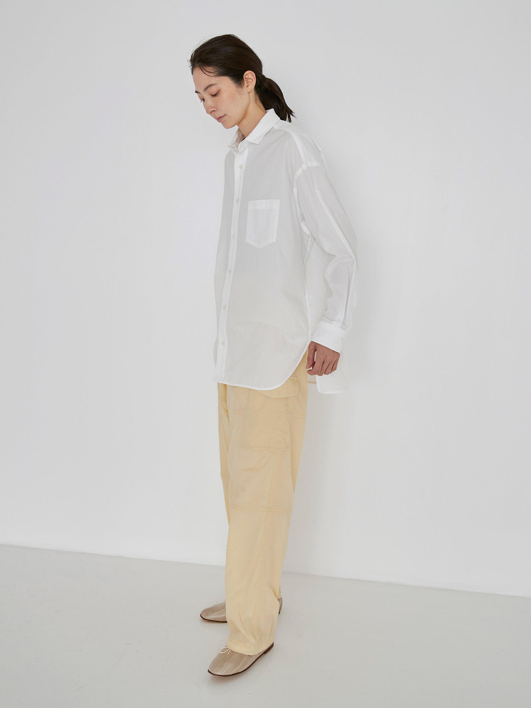 プレミアムスクエアビッグシャツuni/TBDS-002