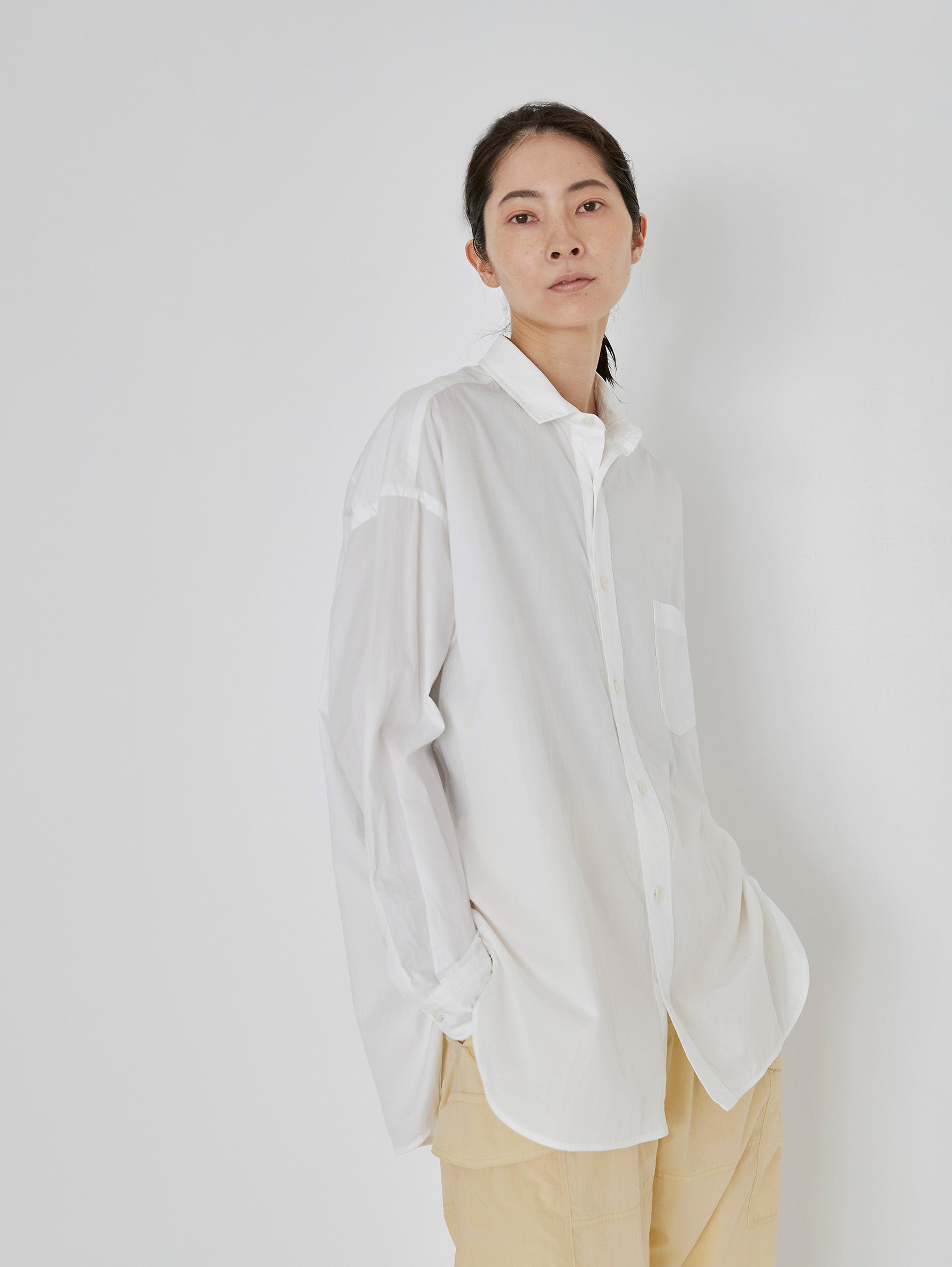 プレミアムスクエアビッグシャツuni/TBDS-002