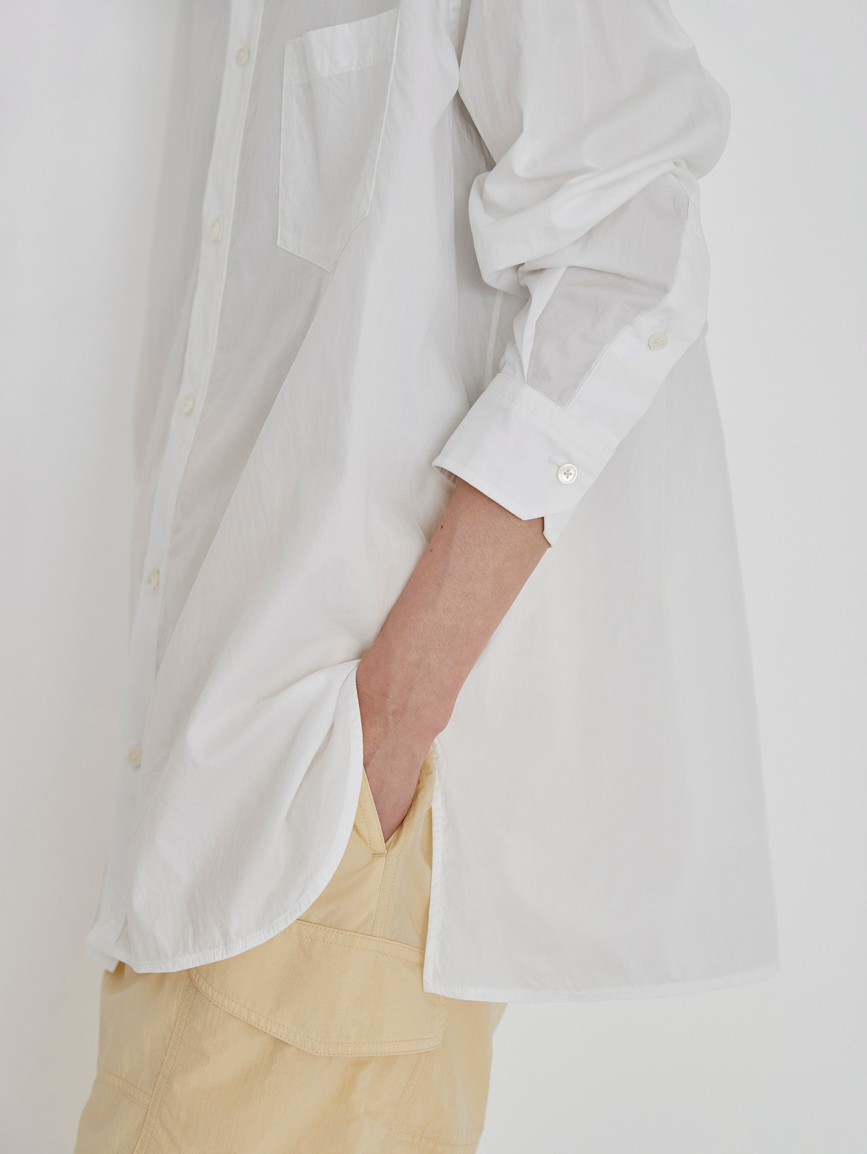 プレミアムスクエアビッグシャツuni/TBDS-002