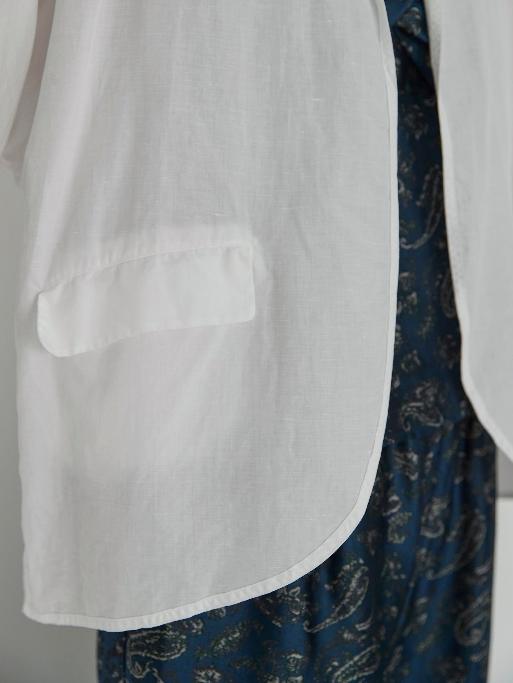 コットンリネンシャツジャケット/TBDS-023