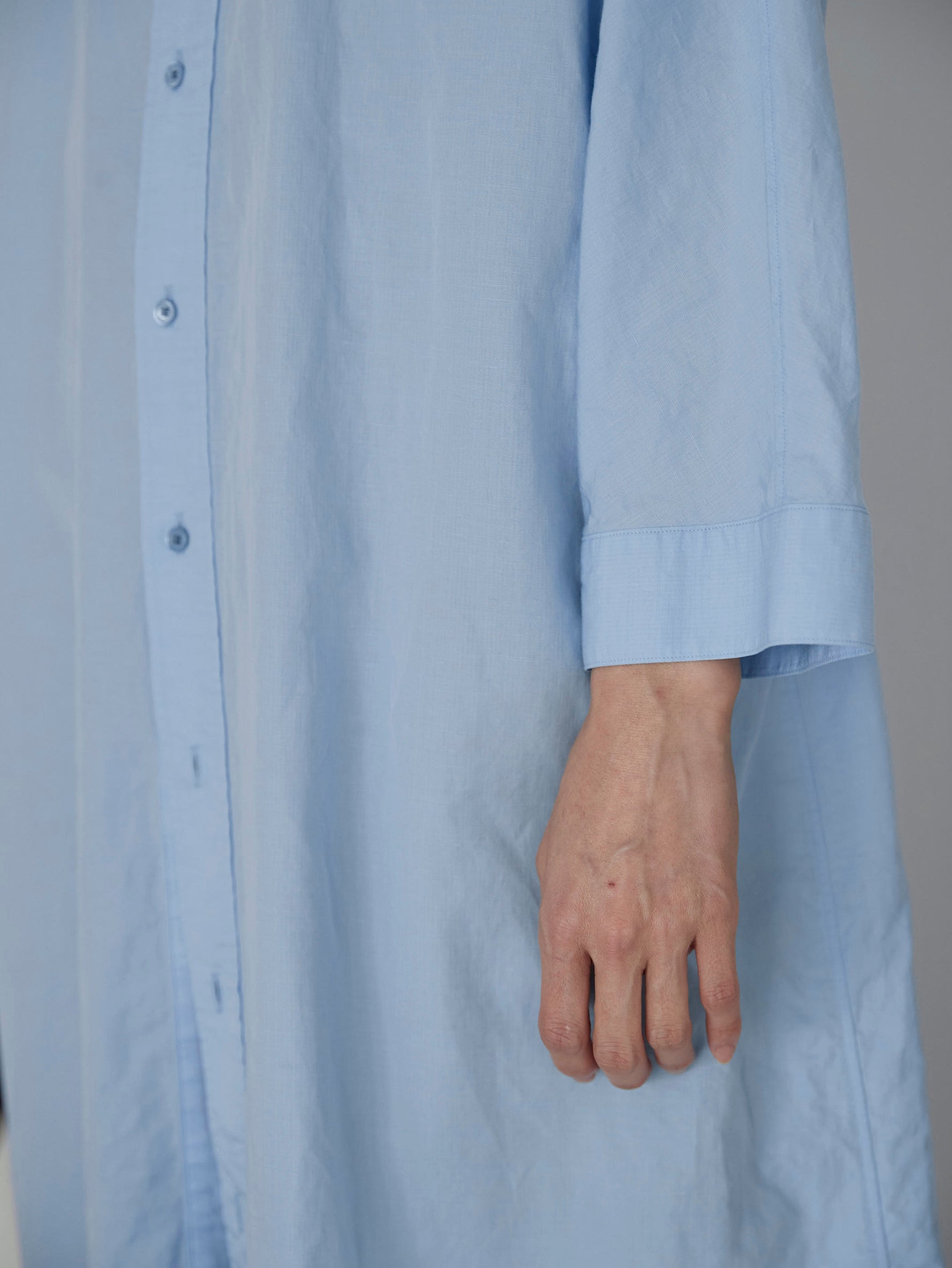 コットンリネンテントシャツワンピース/TBDS-024