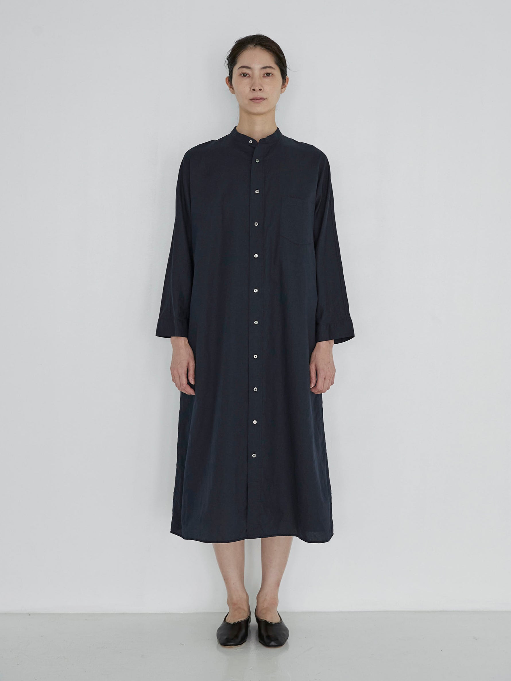 コットンリネンテントシャツワンピース/TBDS-024