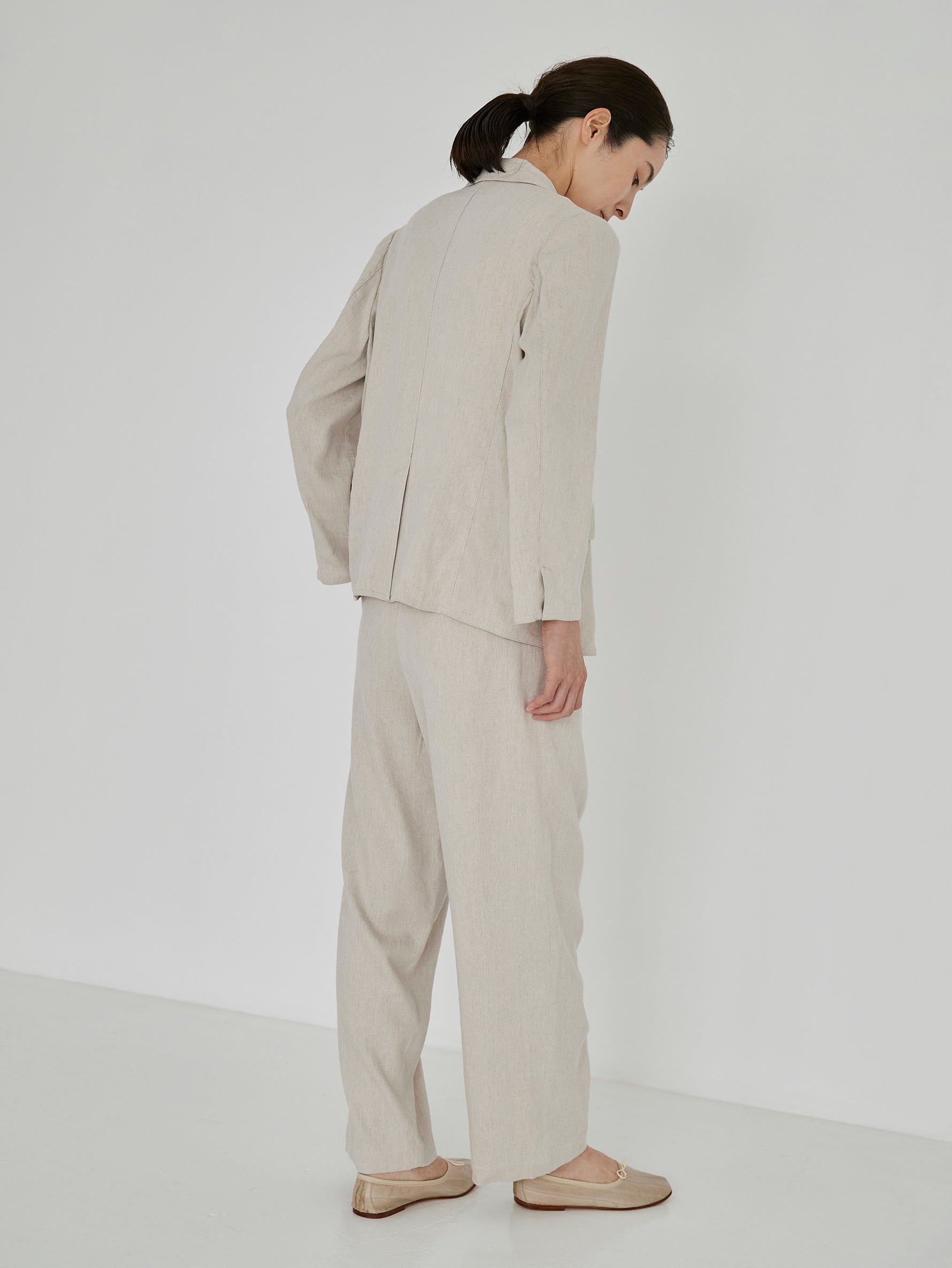 リネンヴィスコースジャケット/TBDS-152