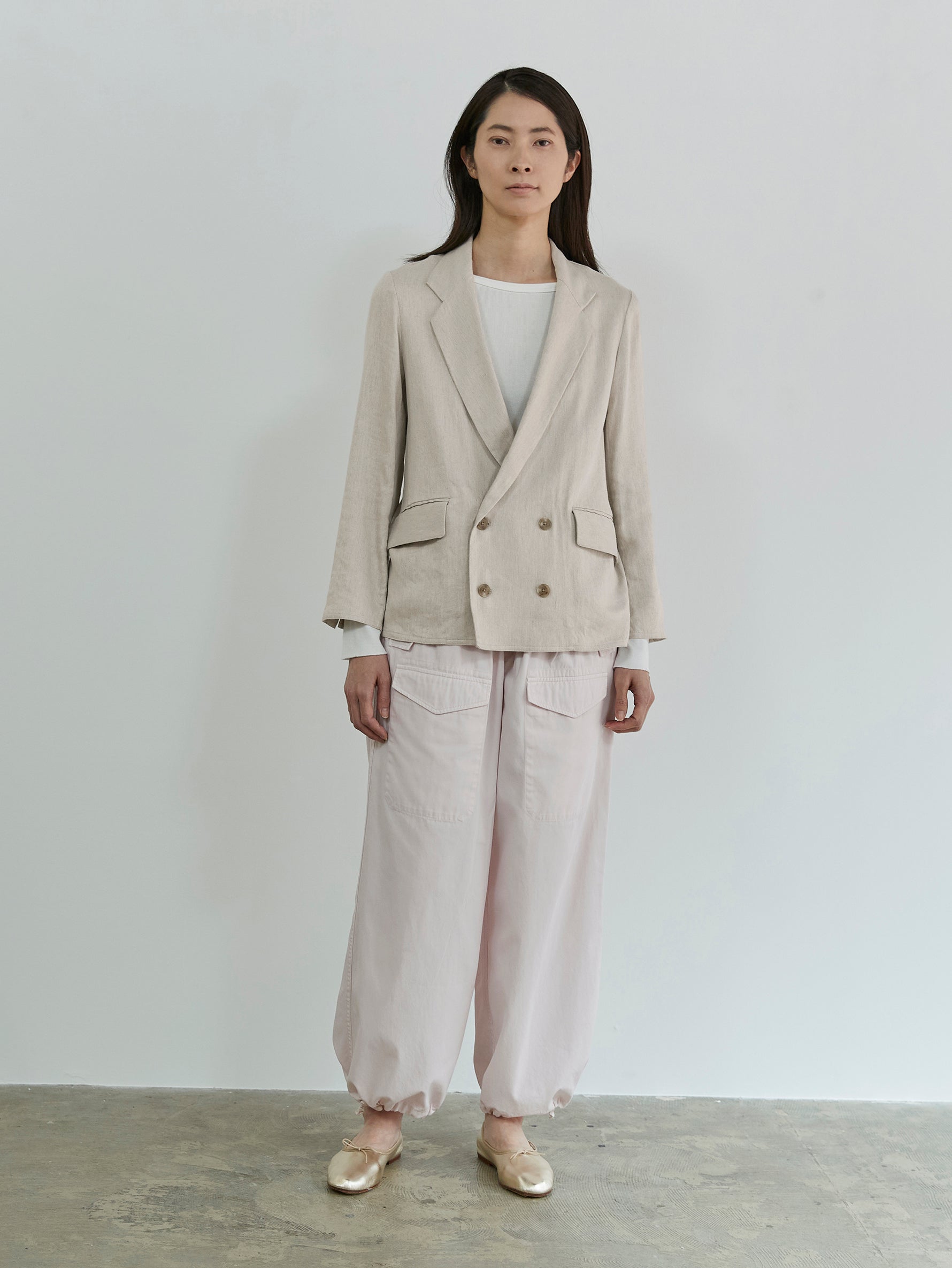 リネンヴィスコースジャケット/TBDS-152