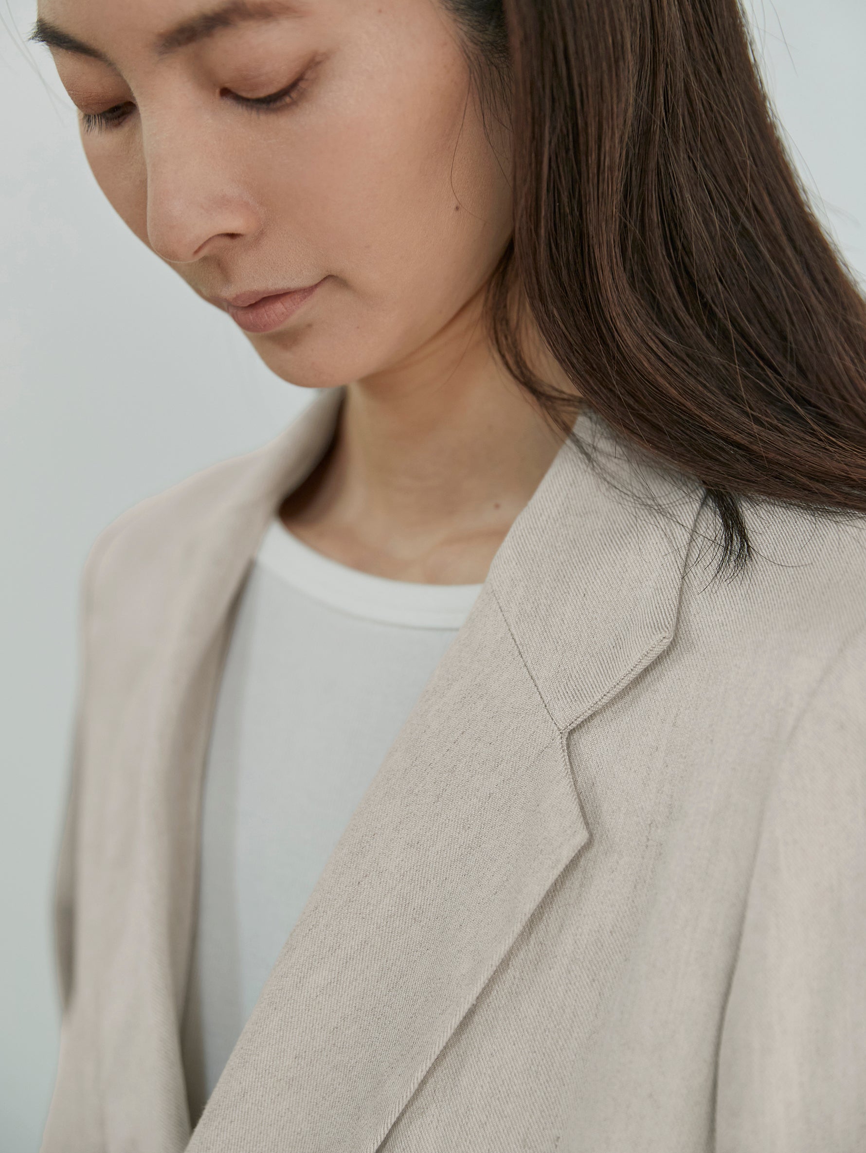 リネンヴィスコースジャケット/TBDS-152