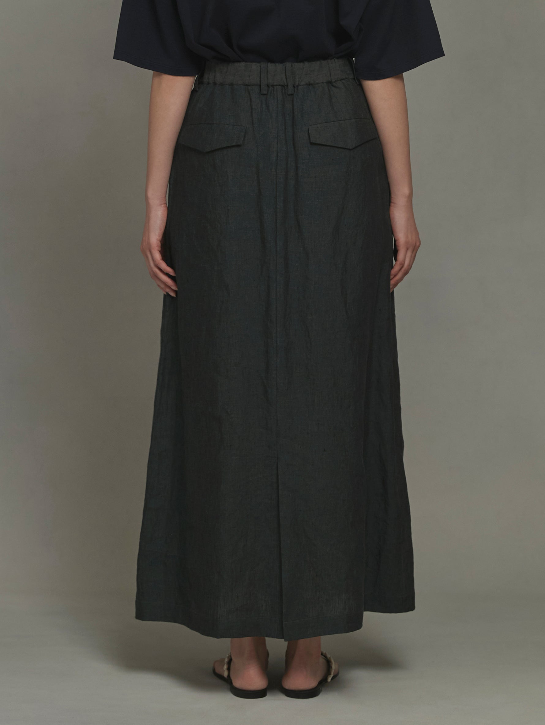リネンタックスカート/TBDS-409