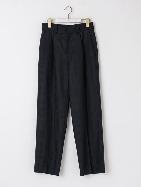 シャドウチェックパンツ/TBDA-192