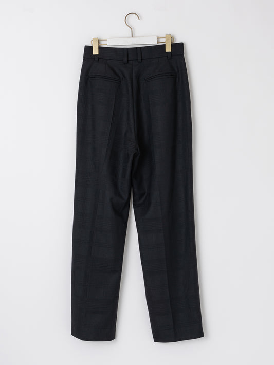 シャドウチェックパンツ/TBDA-192