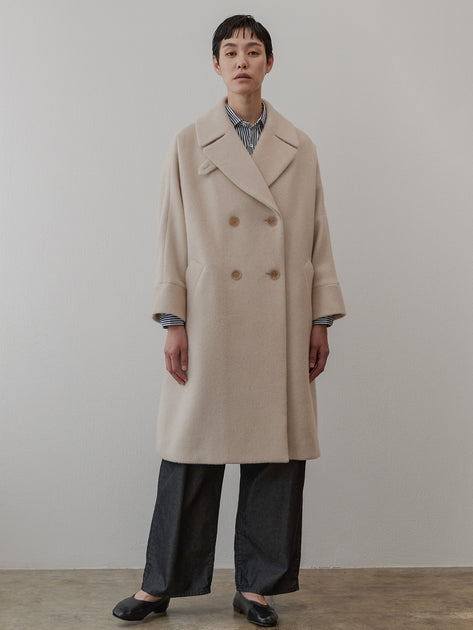 美品 TICCA テントコート カーキーベージュ