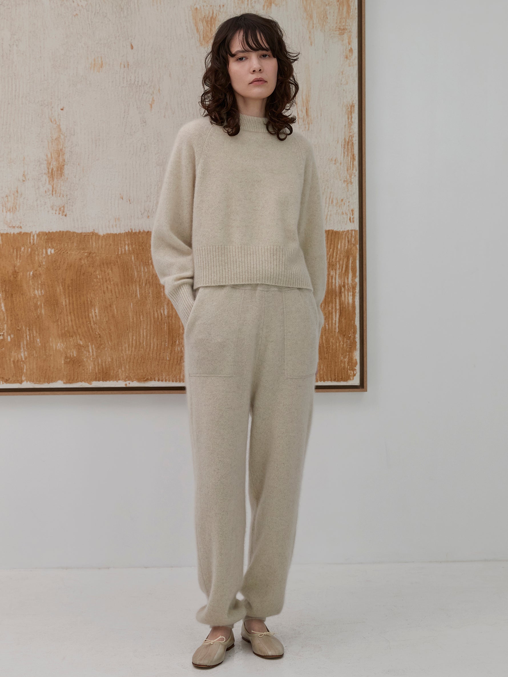 ヤクニットパンツ/TBDA-405