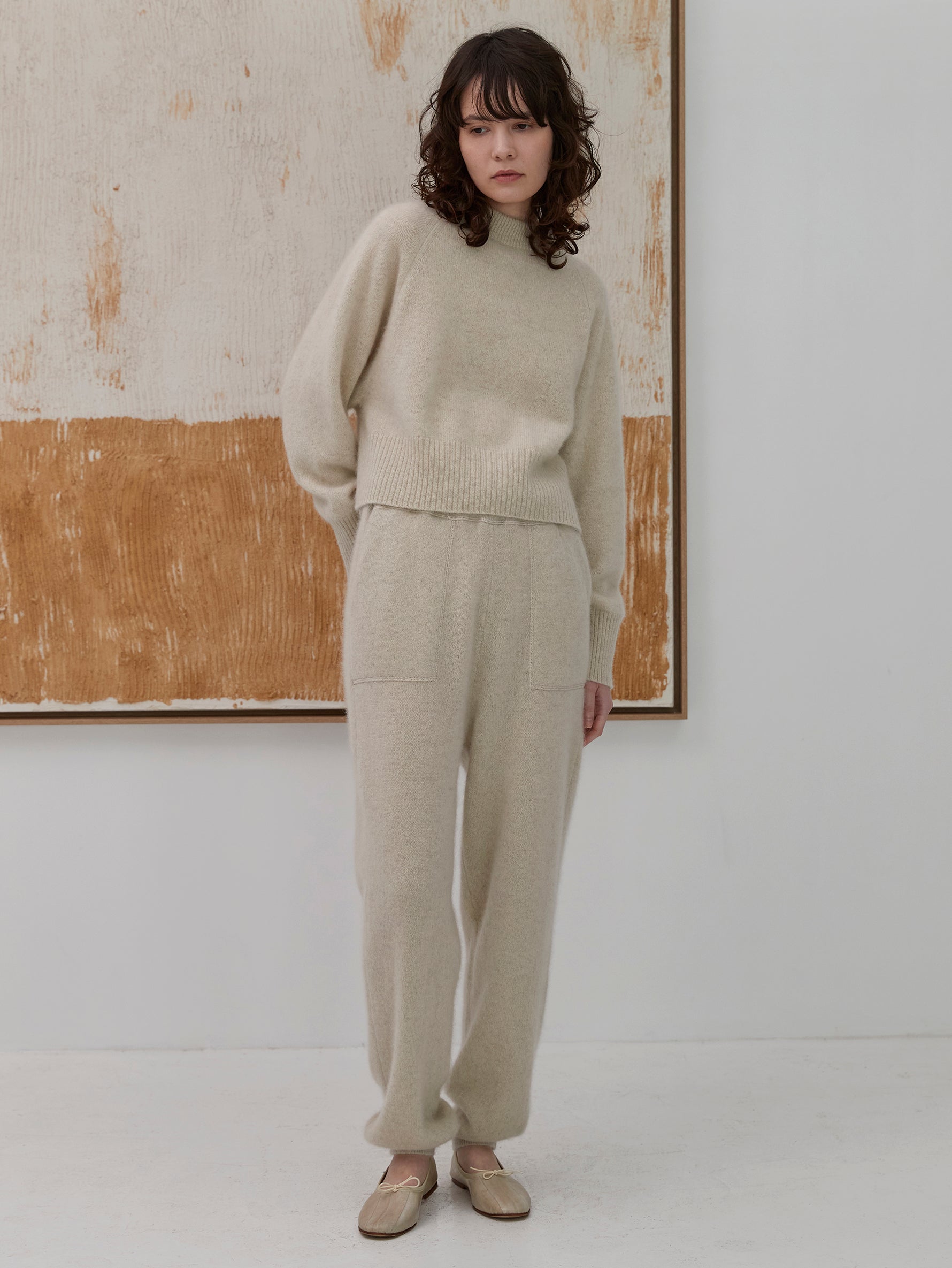 ヤクニットパンツ/TBDA-405