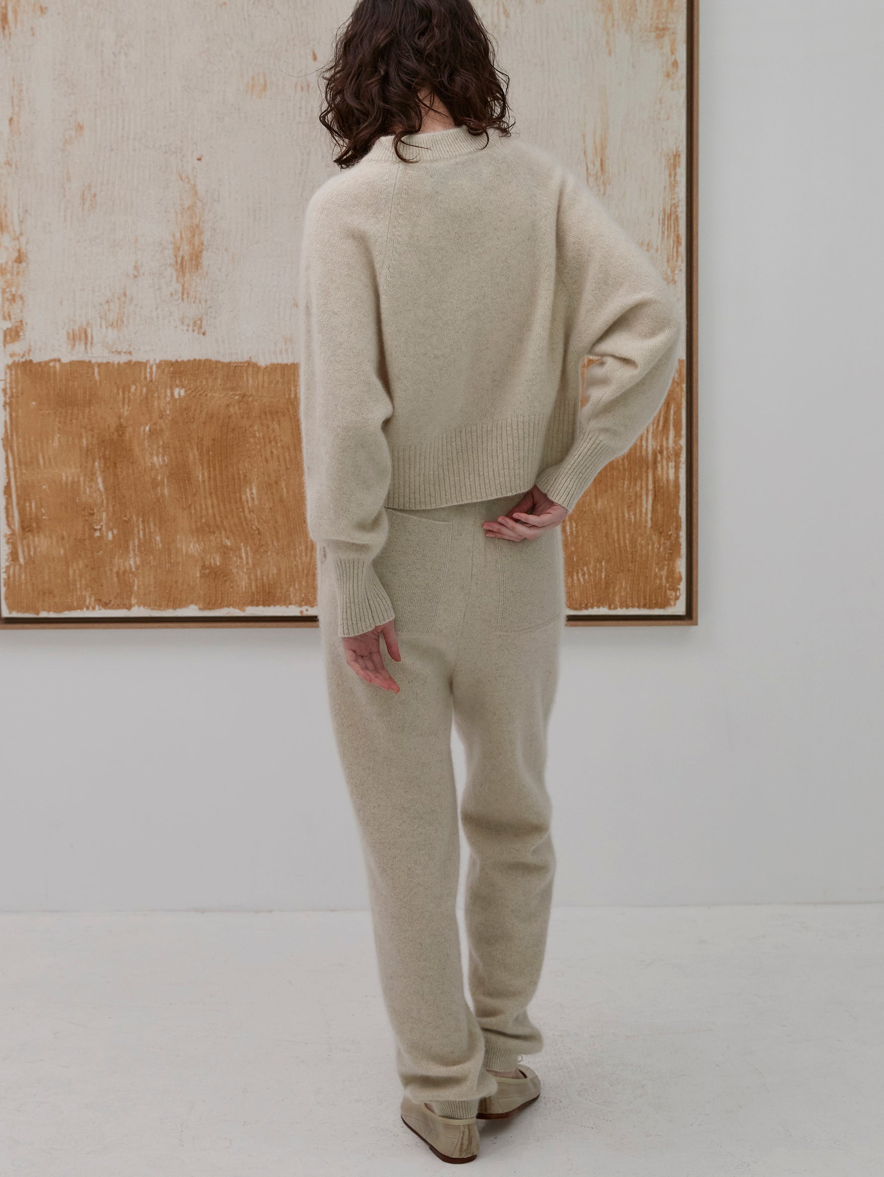 ヤクニットパンツ/TBDA-405