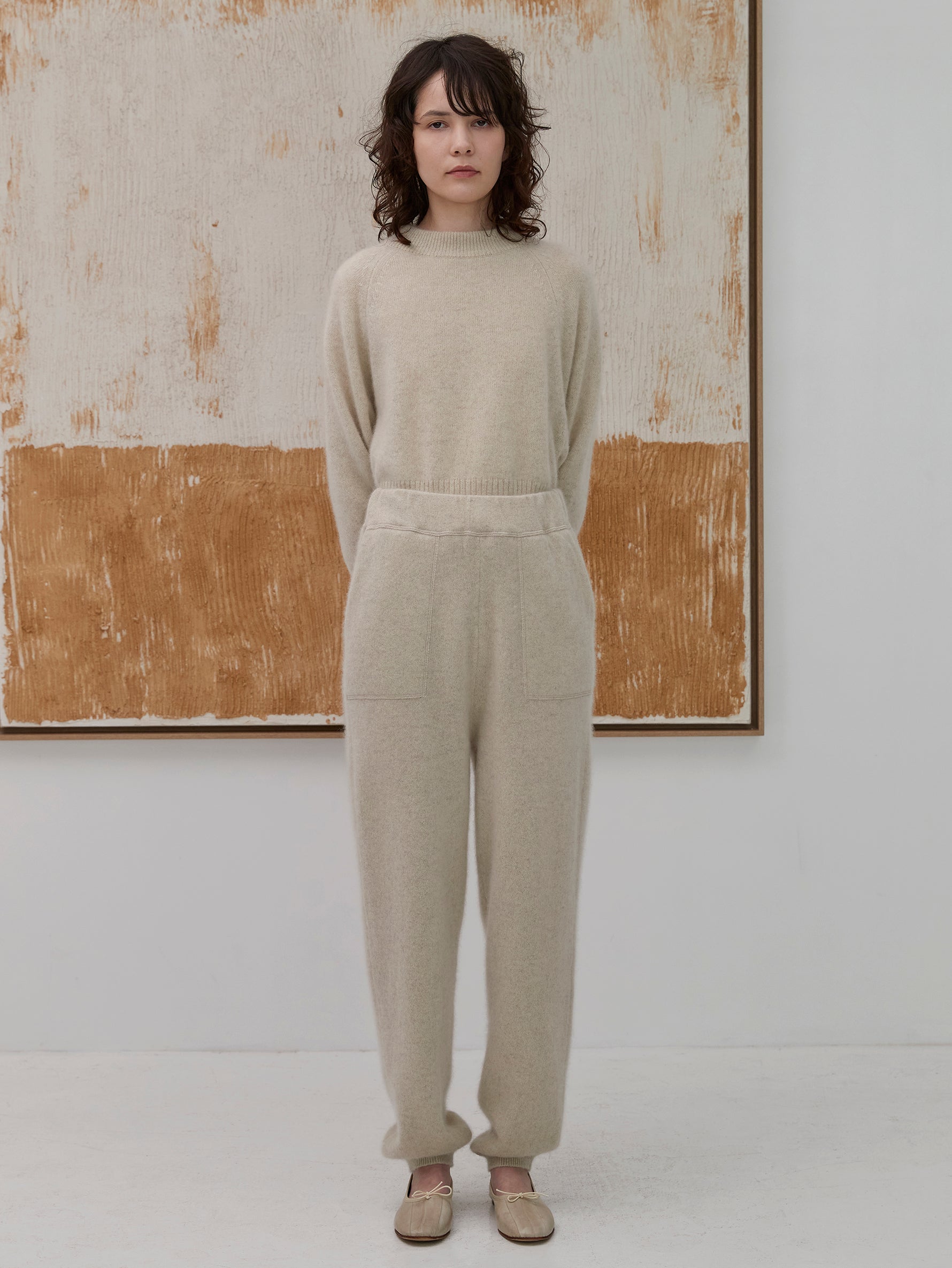 ヤクニットパンツ/TBDA-405