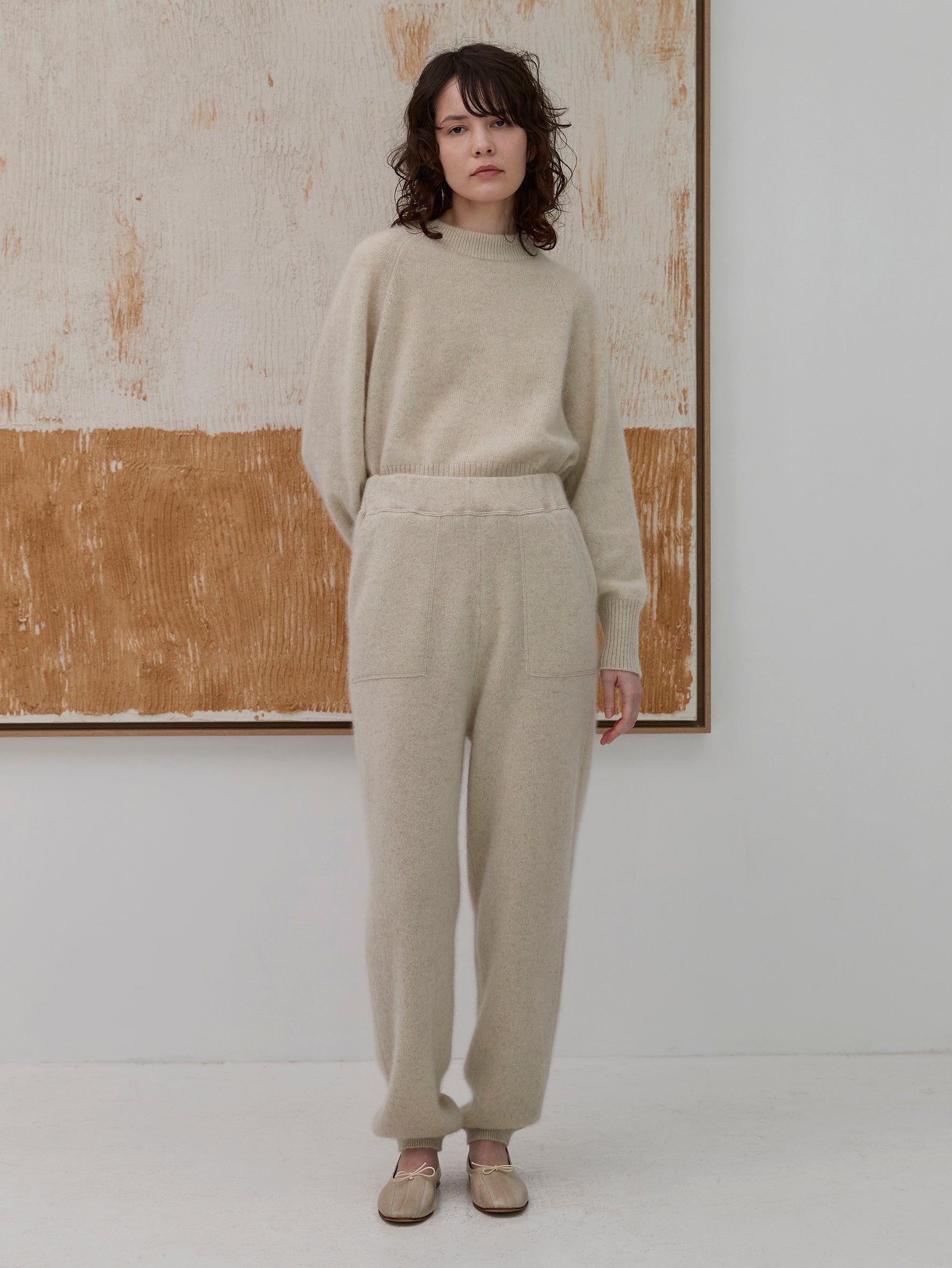 ヤクニットパンツ/TBDA-405