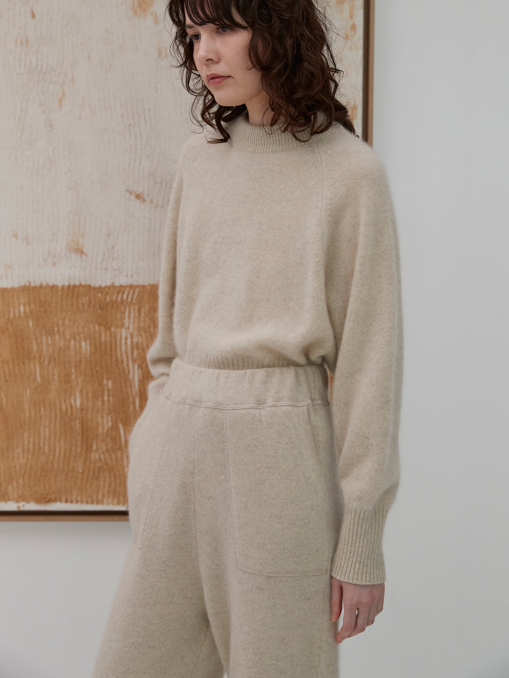 ヤクニットパンツ/TBDA-405