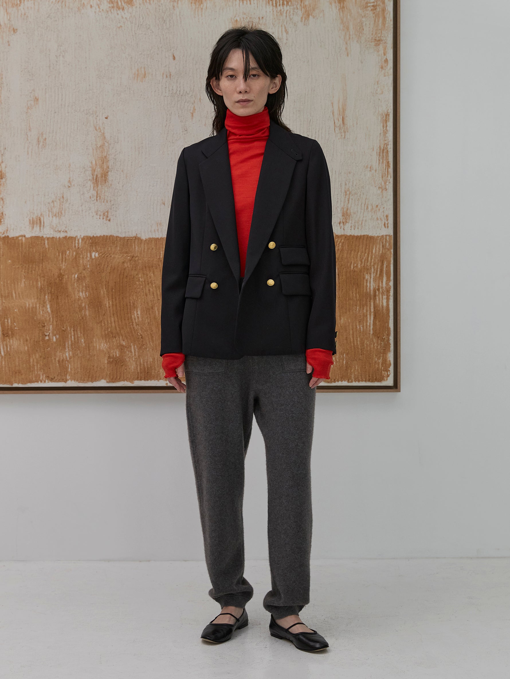 ヤクニットパンツ/TBDA-405