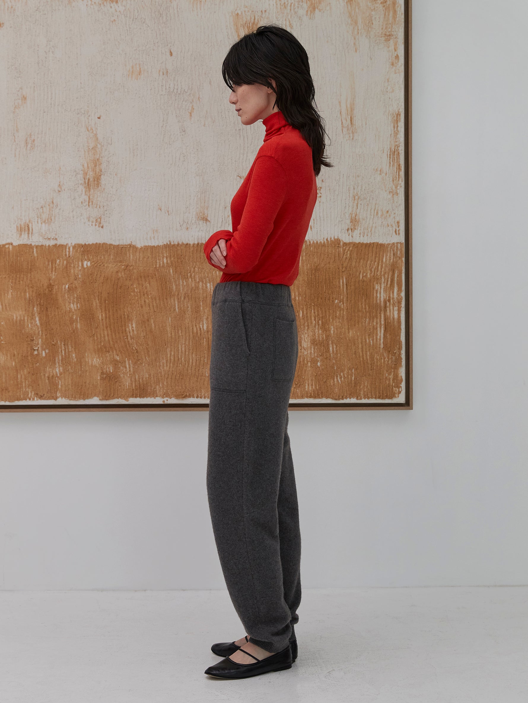 ヤクニットパンツ/TBDA-405