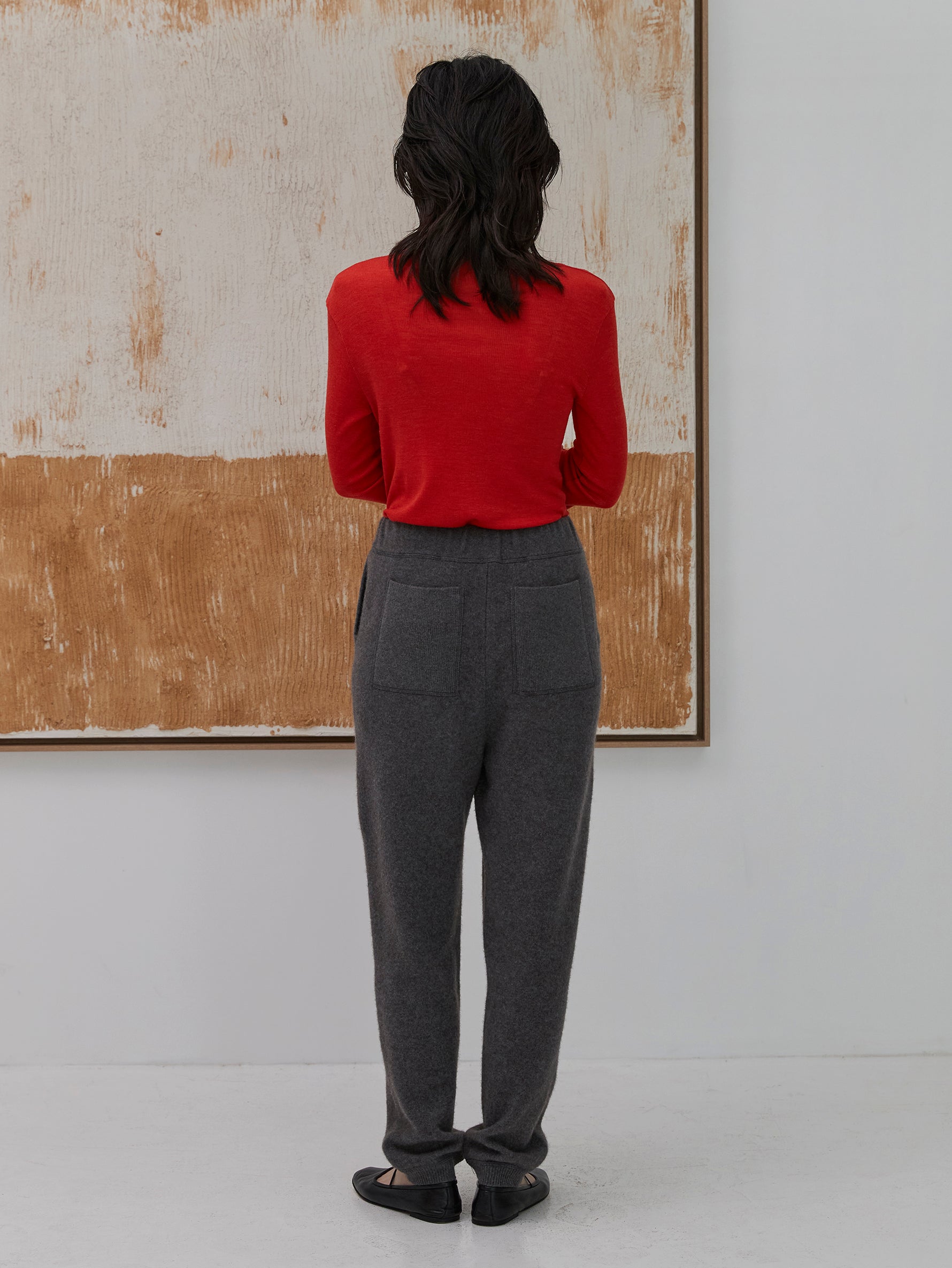 ヤクニットパンツ/TBDA-405