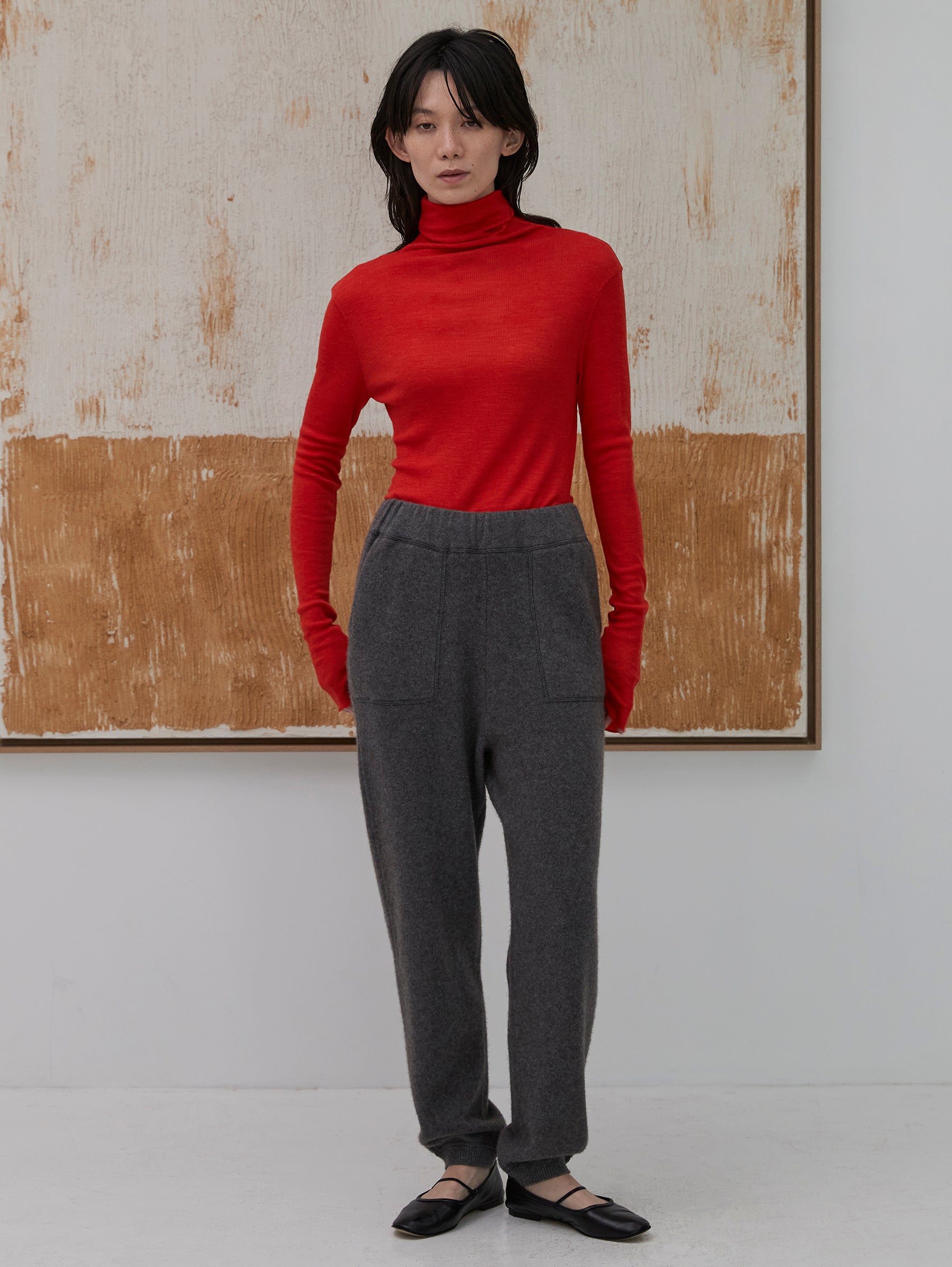 ヤクニットパンツ/TBDA-405