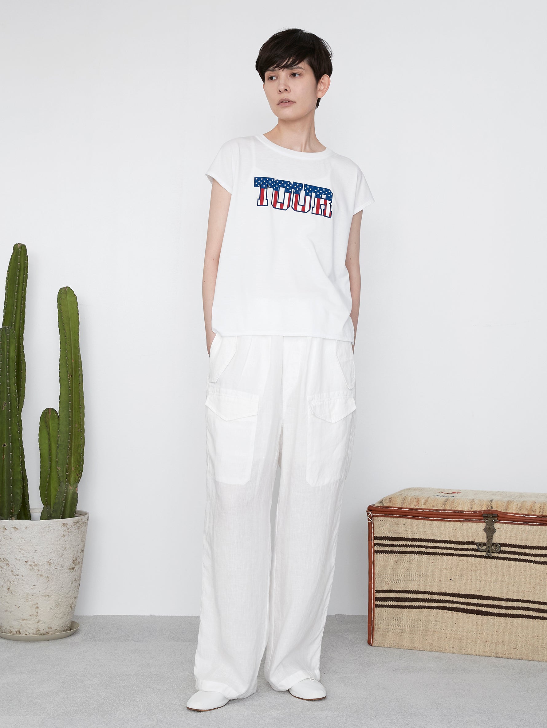 TOURフレンチTシャツ/TBES-464