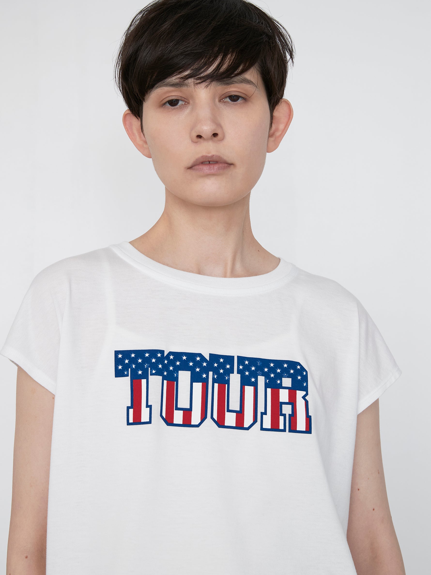 TOURフレンチTシャツ/TBES-464